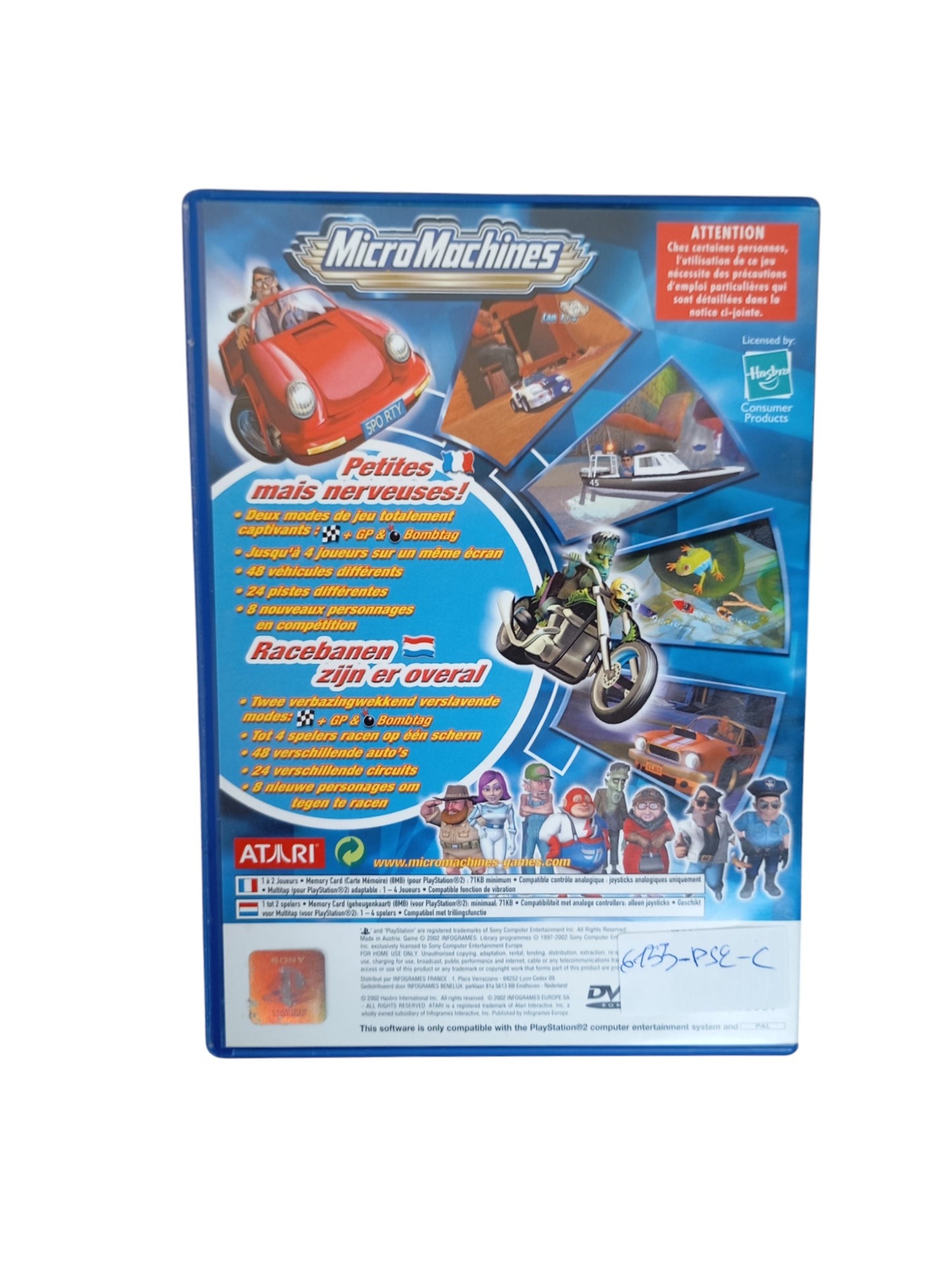 MicroMachines Playstation 2 (PS2)