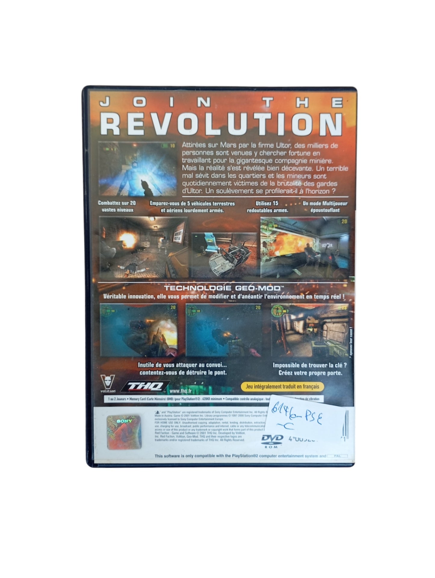 Red Faction Playstation 2 (PS2)