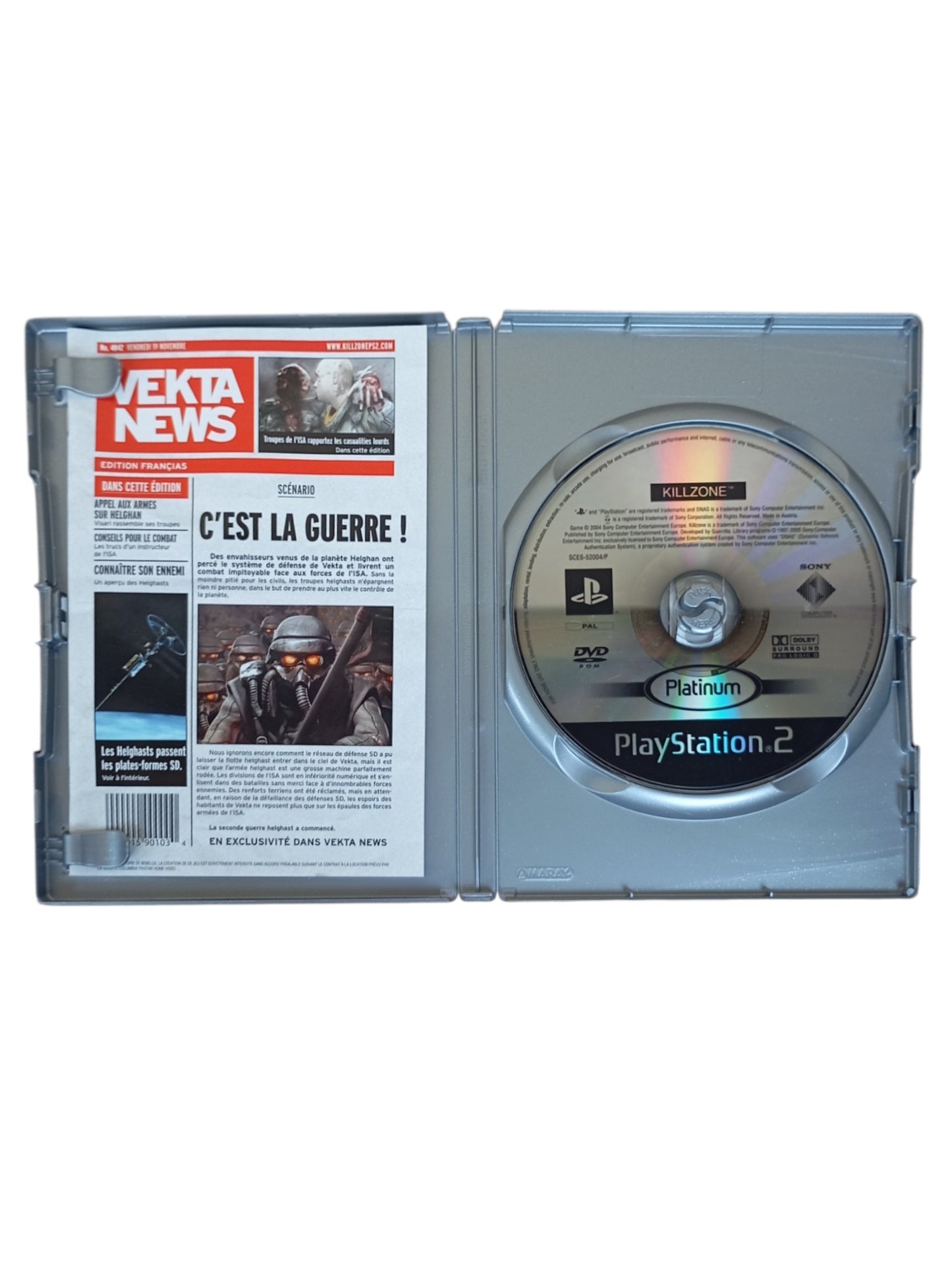 Killzone Version Platinum Playstation 2 (PS2)
