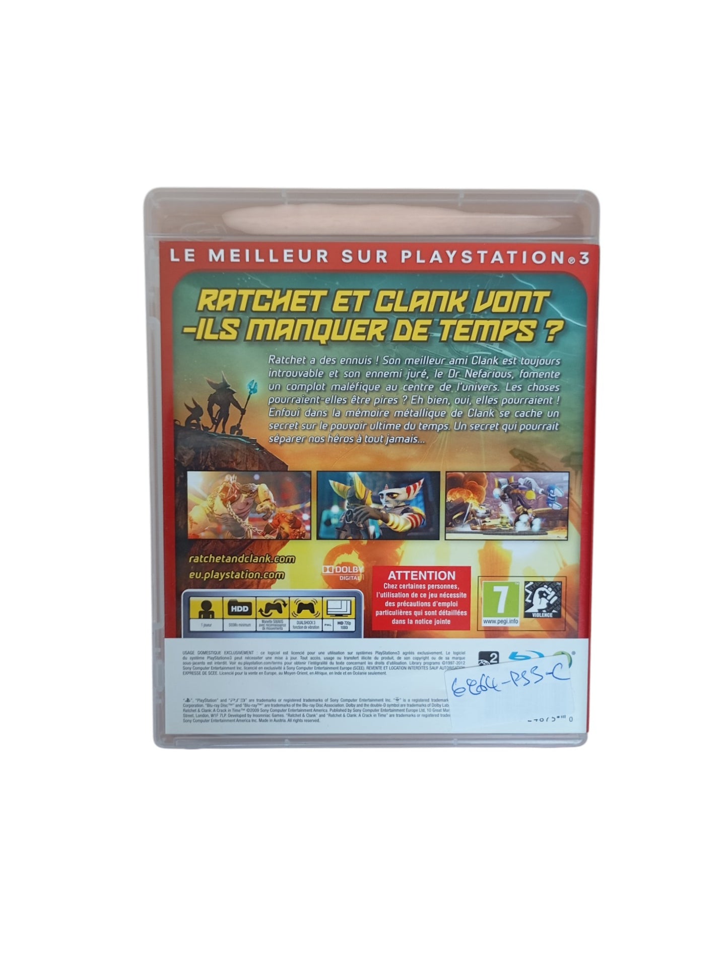 Ratchet & Clank : A Crack in Time Playstation 3 Essentials (PS3)
