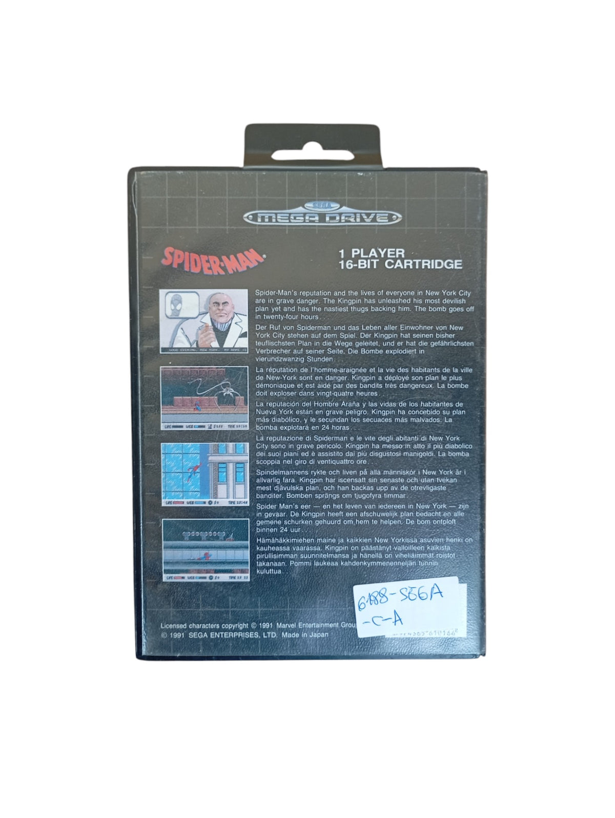 Spider-Man Megadrive