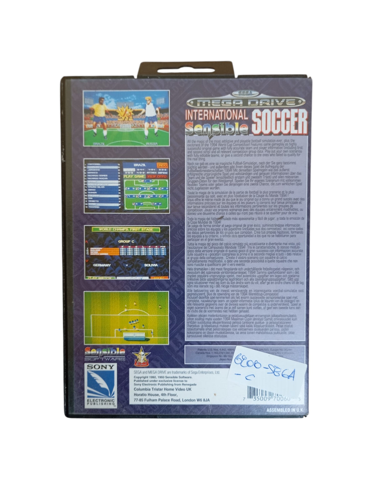 MicroMachines 2 Turbo Tournament - Megadrive