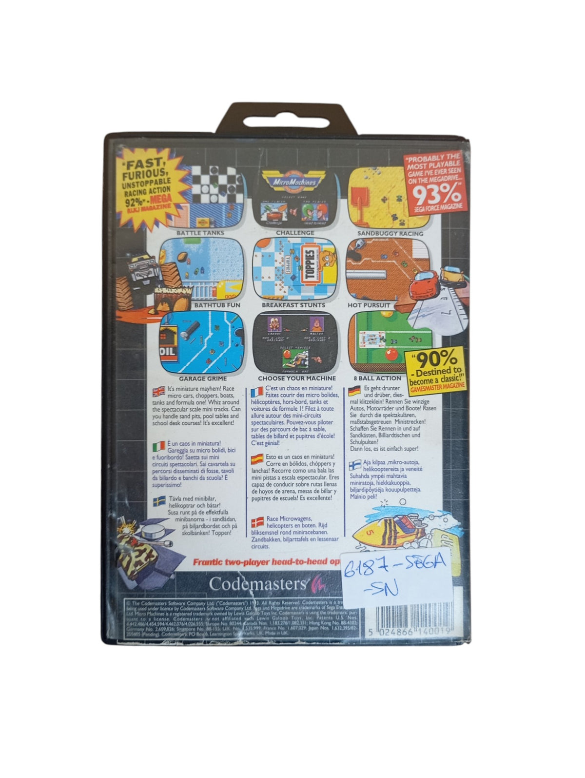 Toy Story Megadrive