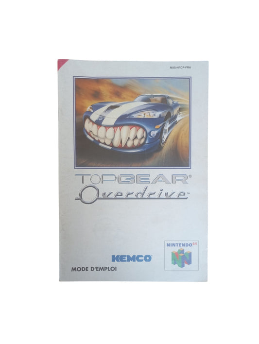 Top Gear Overdrive Nintendo 64