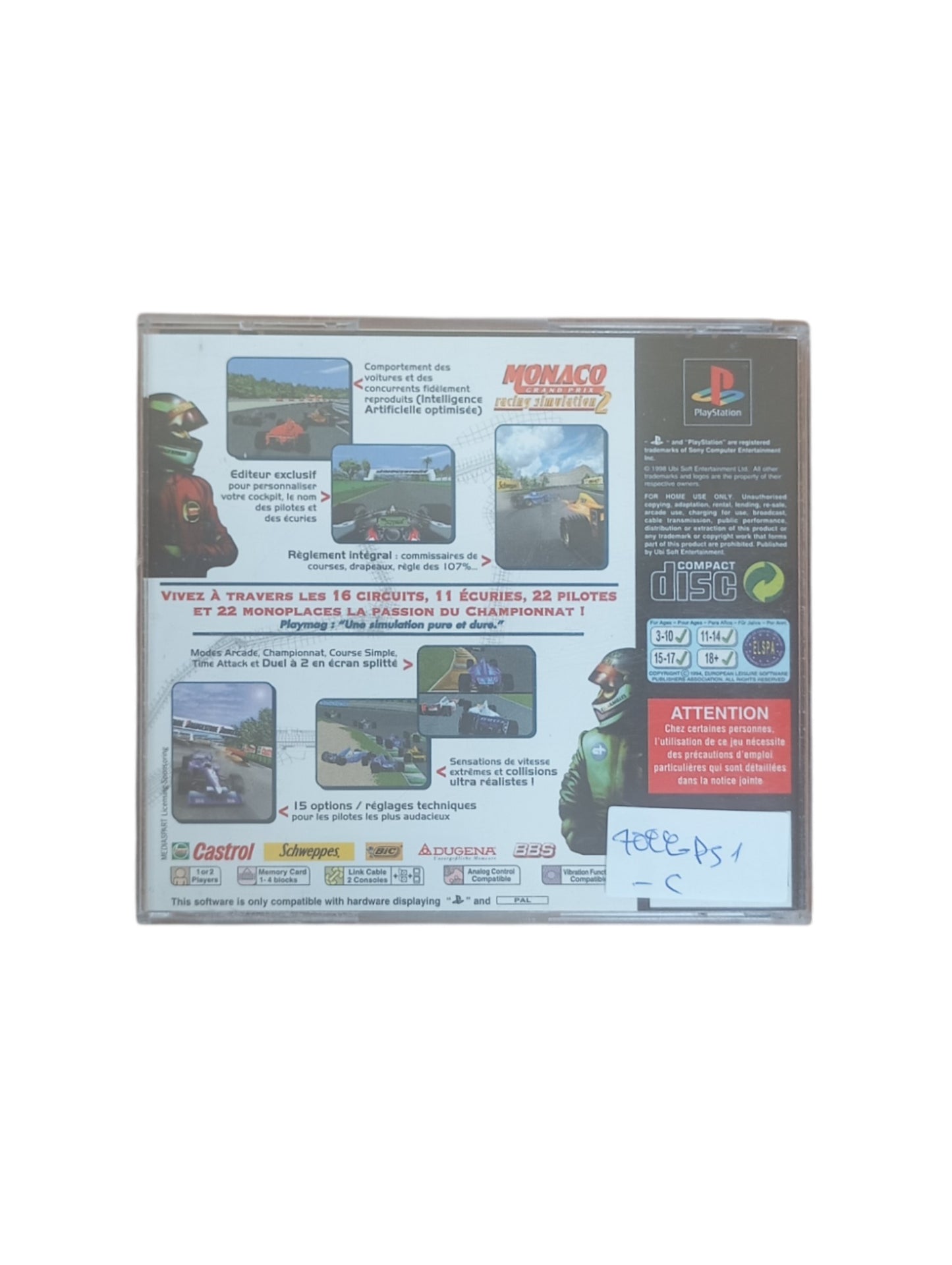 Monaco Grand Prix Racing Simulation 2