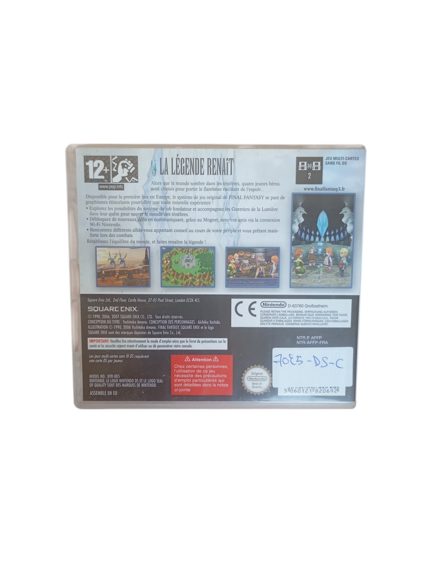 Final Fantasy III Nintendo DS