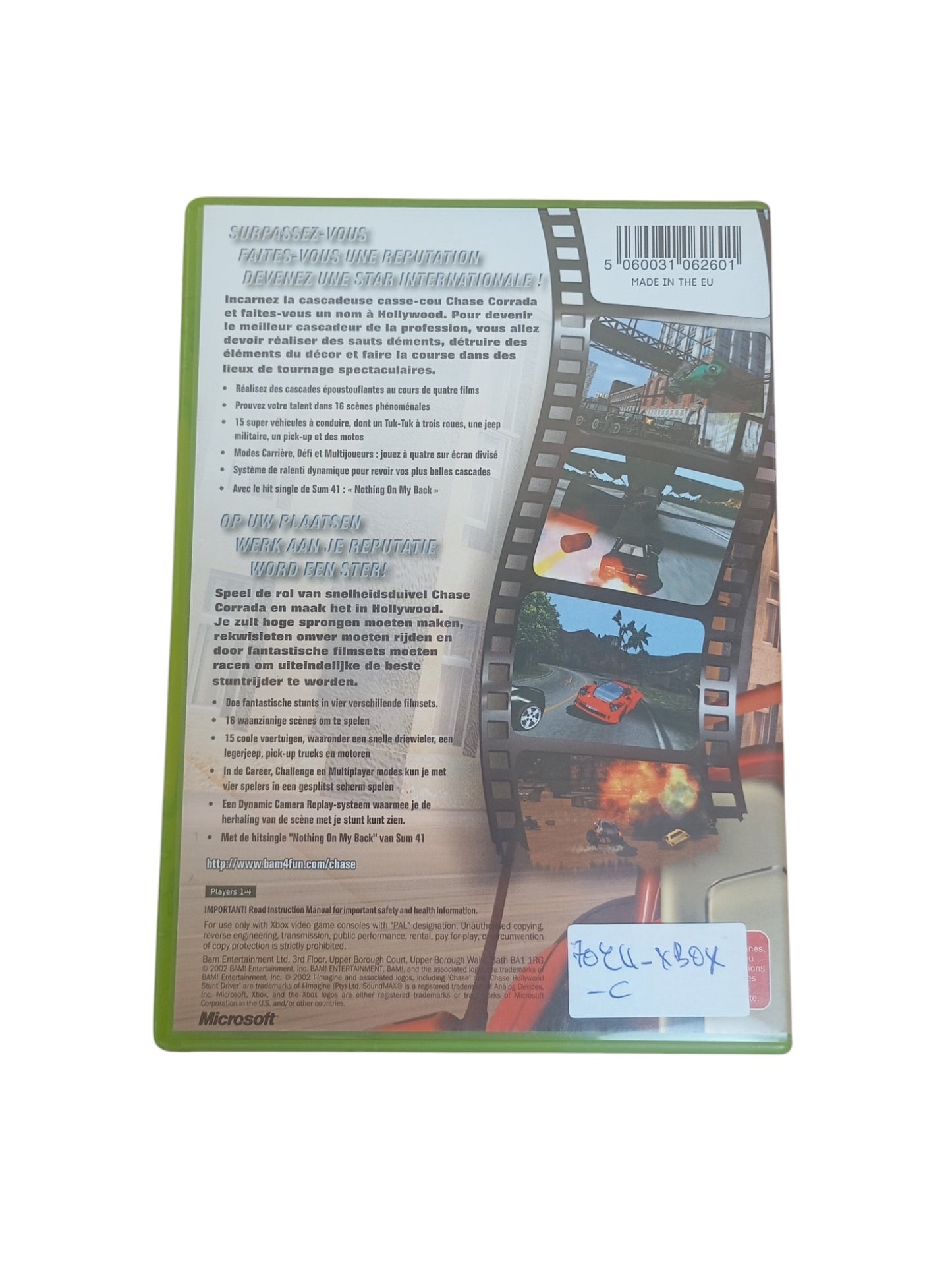 Chase : Hollywood Stunt Driver Xbox