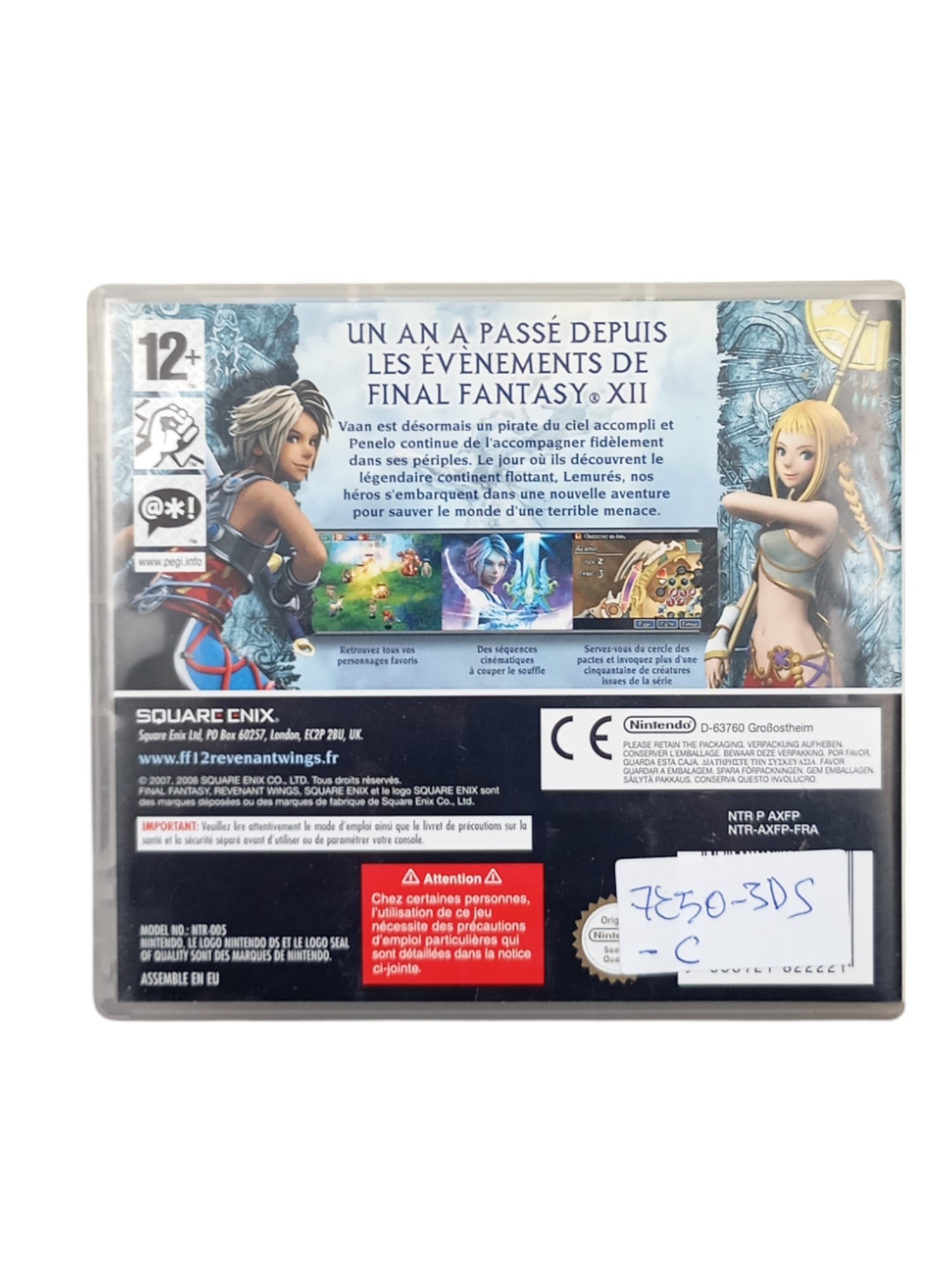 Final Fantasy XII : Revenant Wings Nintendo DS