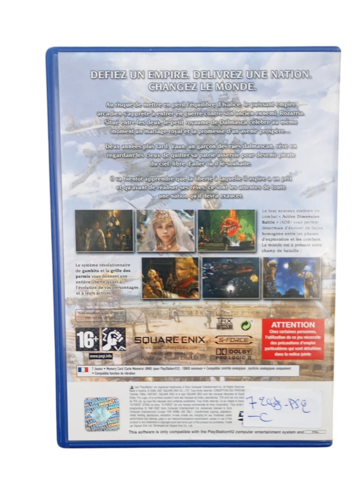 Final Fantasy XII Playstation 2 (PS2)