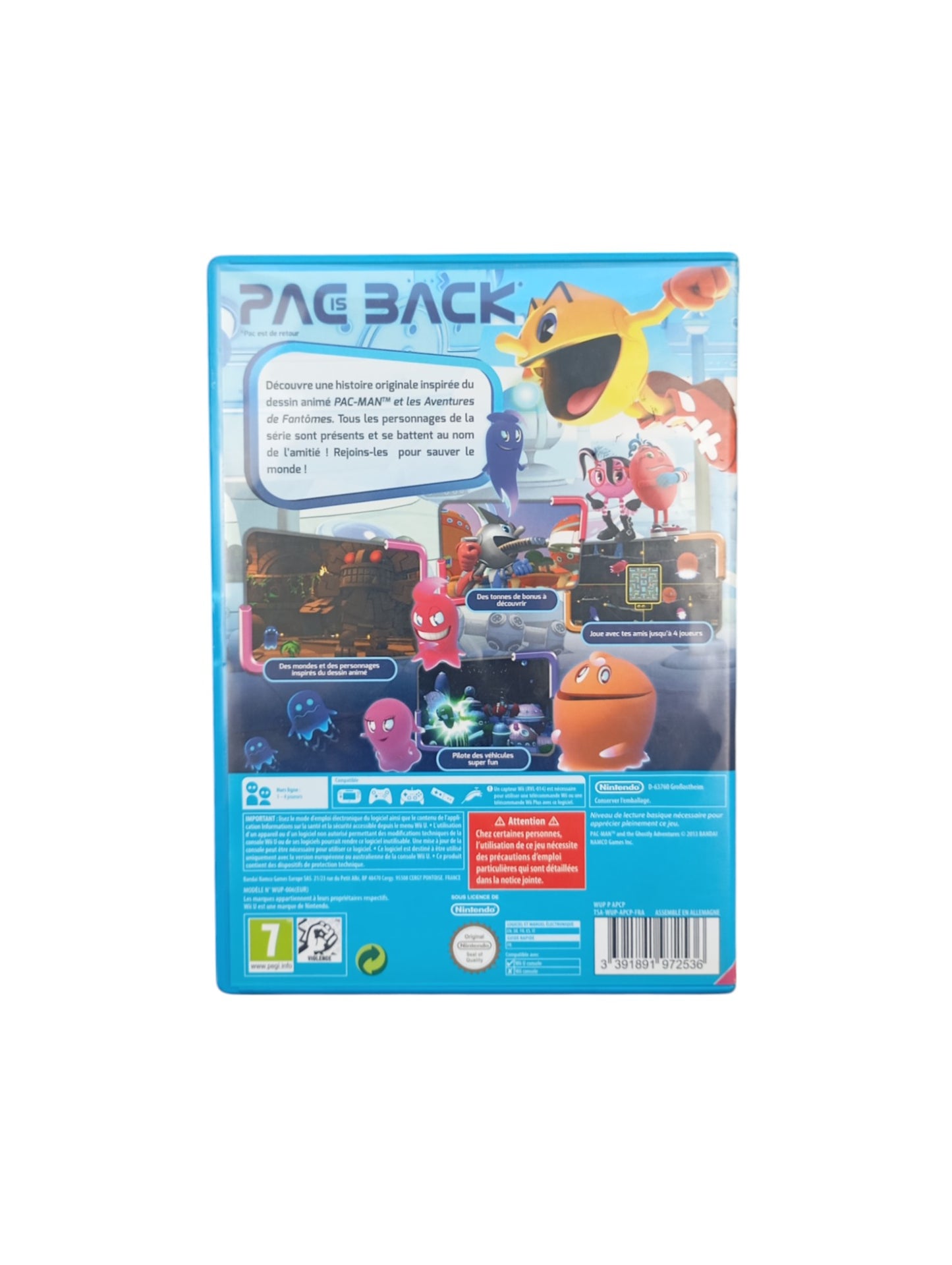 Pac-Man et les Aventures de Fantômes Wii U