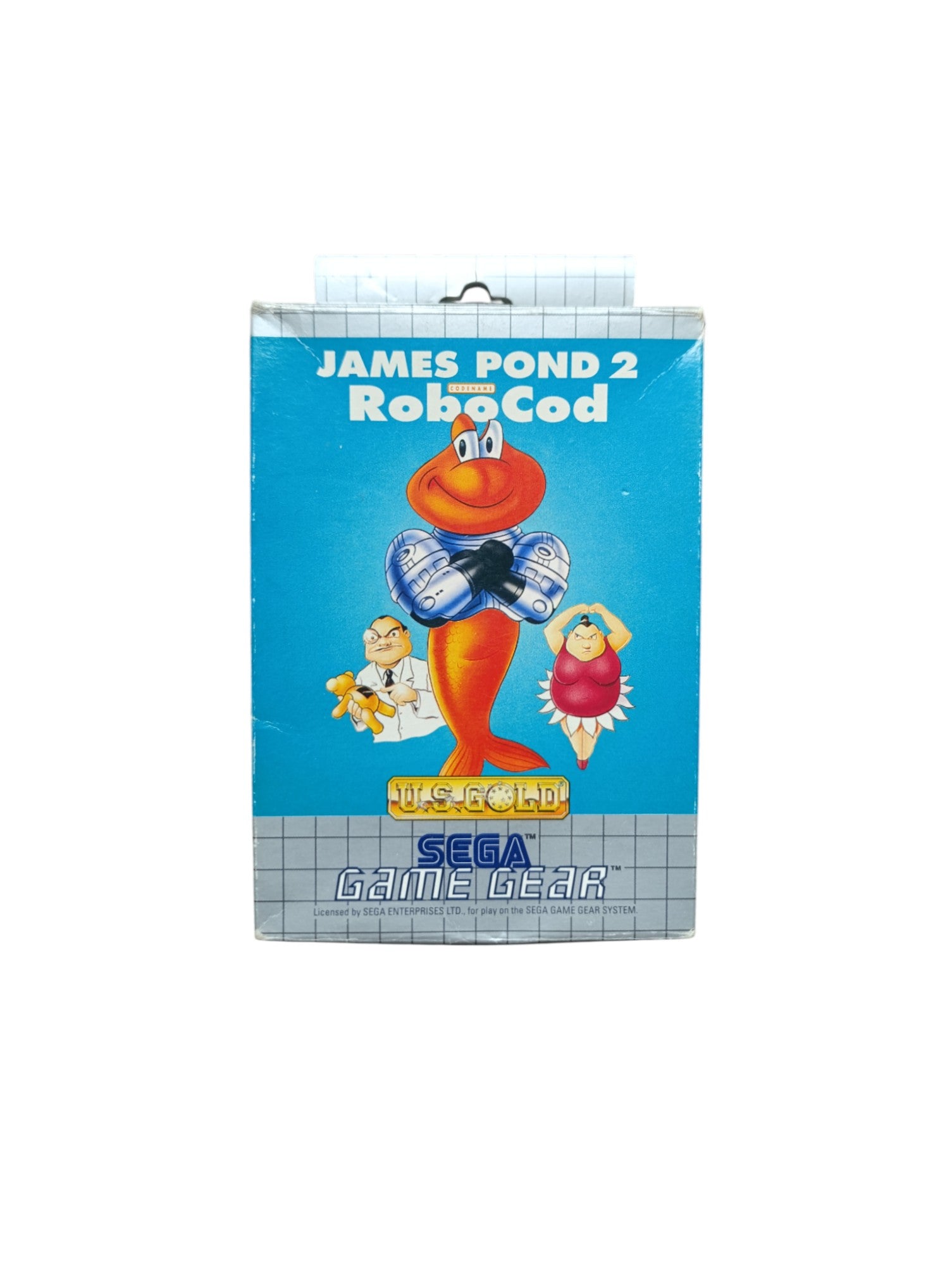 Sega Game Gear - James Pond 2 Robocod - Notice Sega Game Gear - James Pond 2 Robocod - Notice