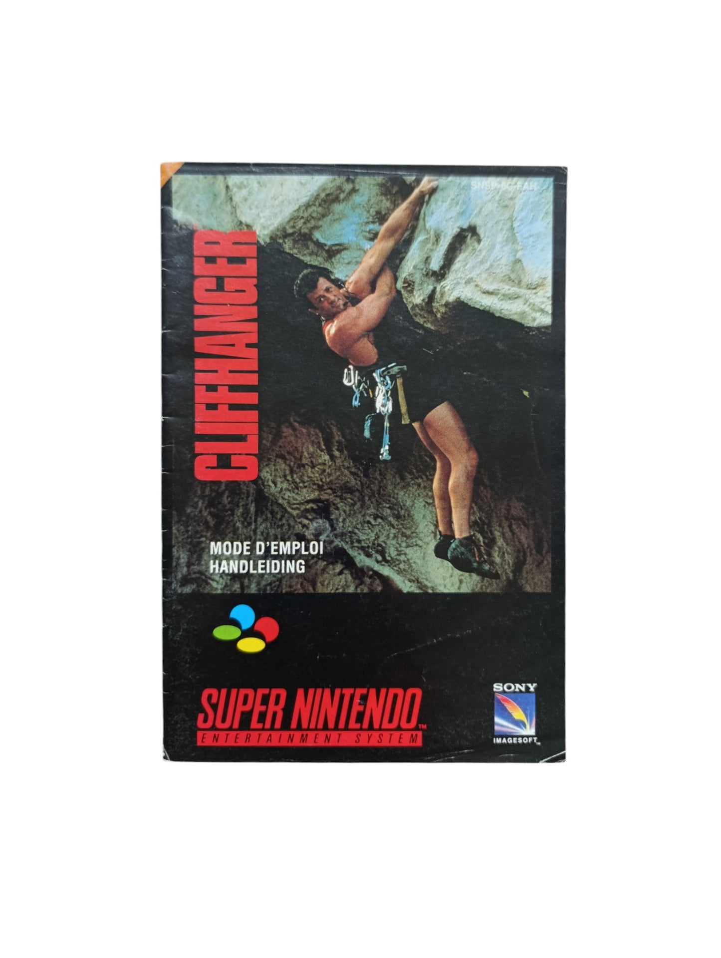 Cliffhanger en boîte Super Nintendo (SNES)