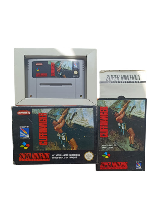 Cliffhanger en boîte Super Nintendo (SNES)