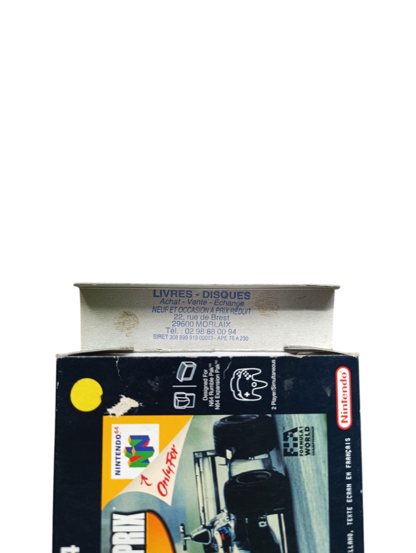 F1 World Grand Prix II en boîte Nintendo 64 (N64)
