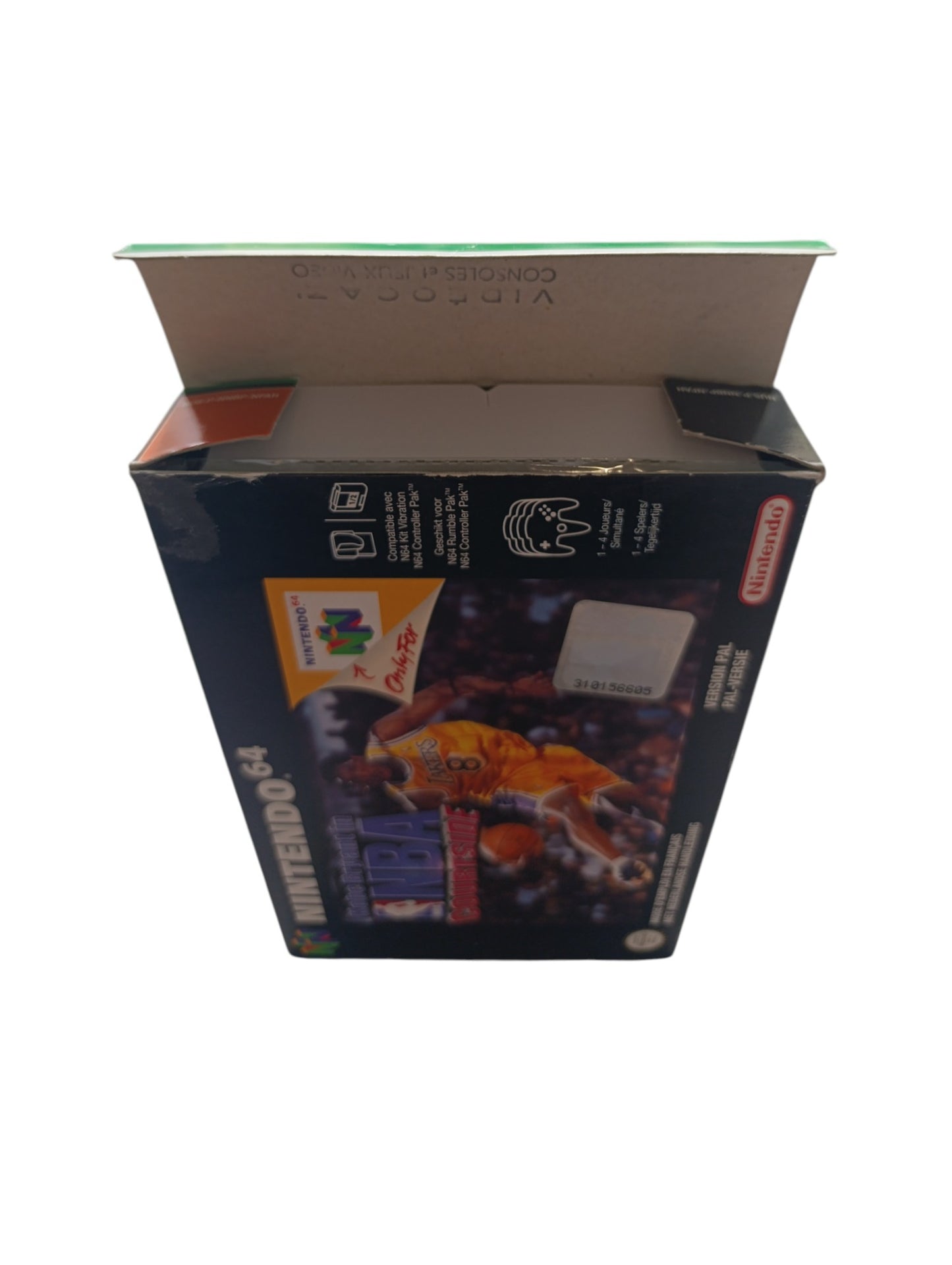 NBA Courtside en boîte Nintendo 64