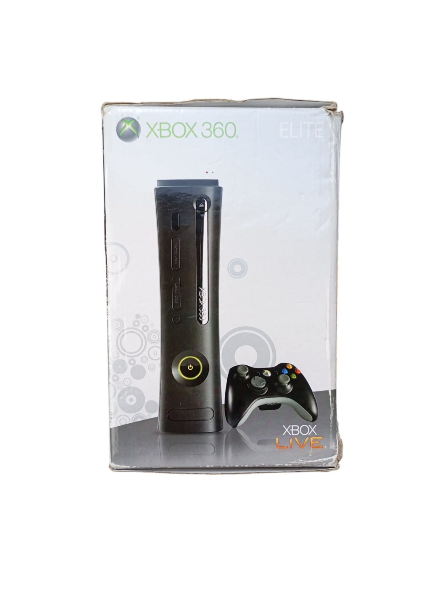 Console Xbox 360 en boîte