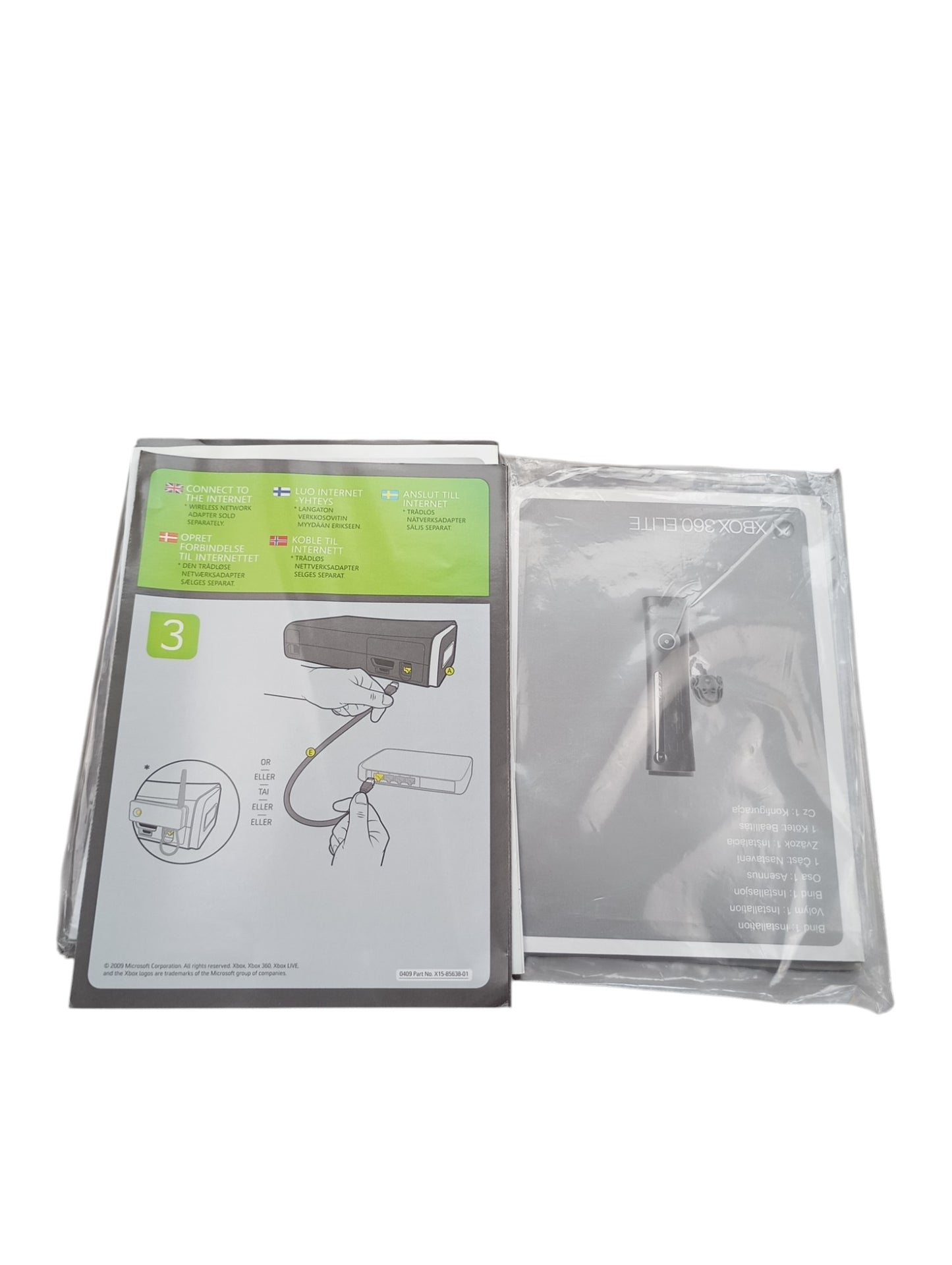 Console Xbox 360 en boîte