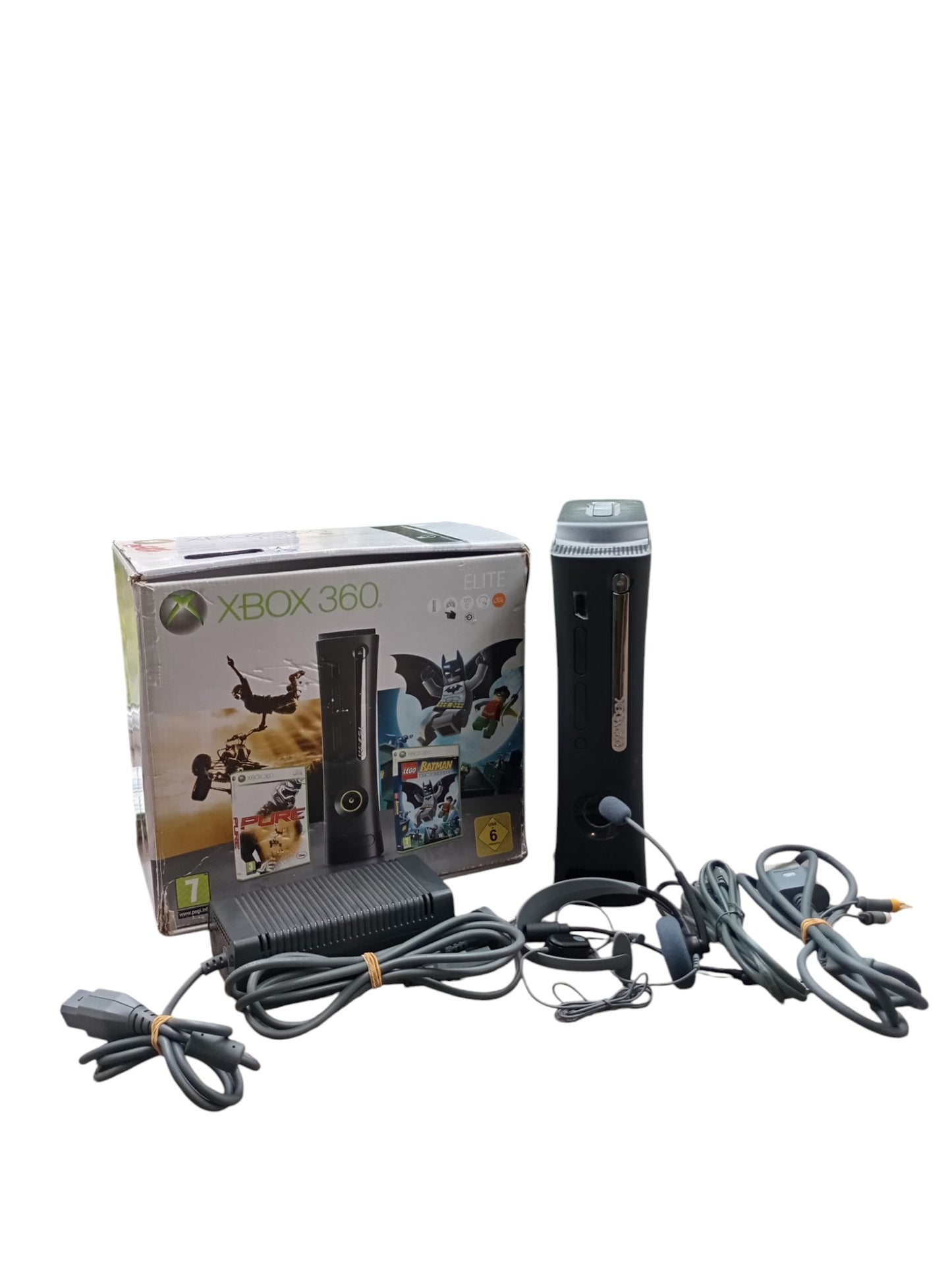 Console Xbox 360 en boîte