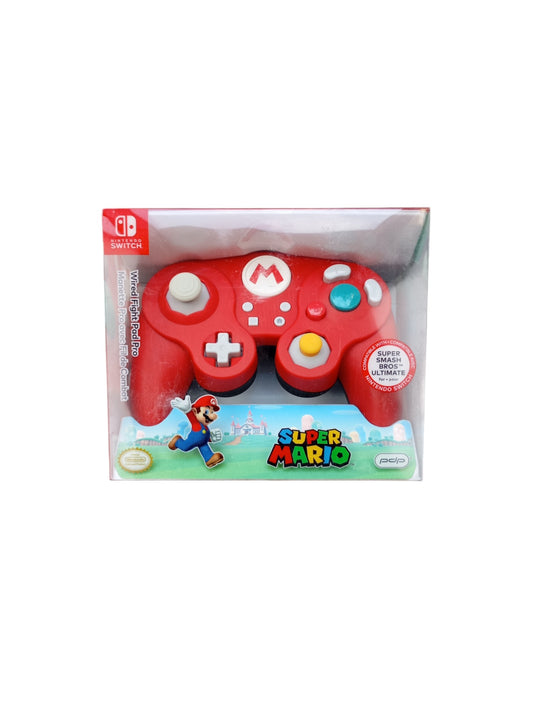 Wired Fight Pad Pro Super Mario Switch