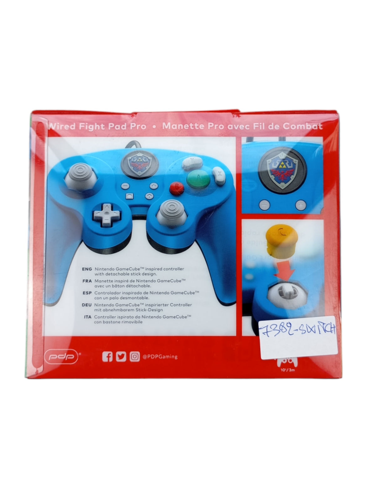 Manette Wired Fight Pad Pro The Legend of Zelda Breath of The Wild Switch