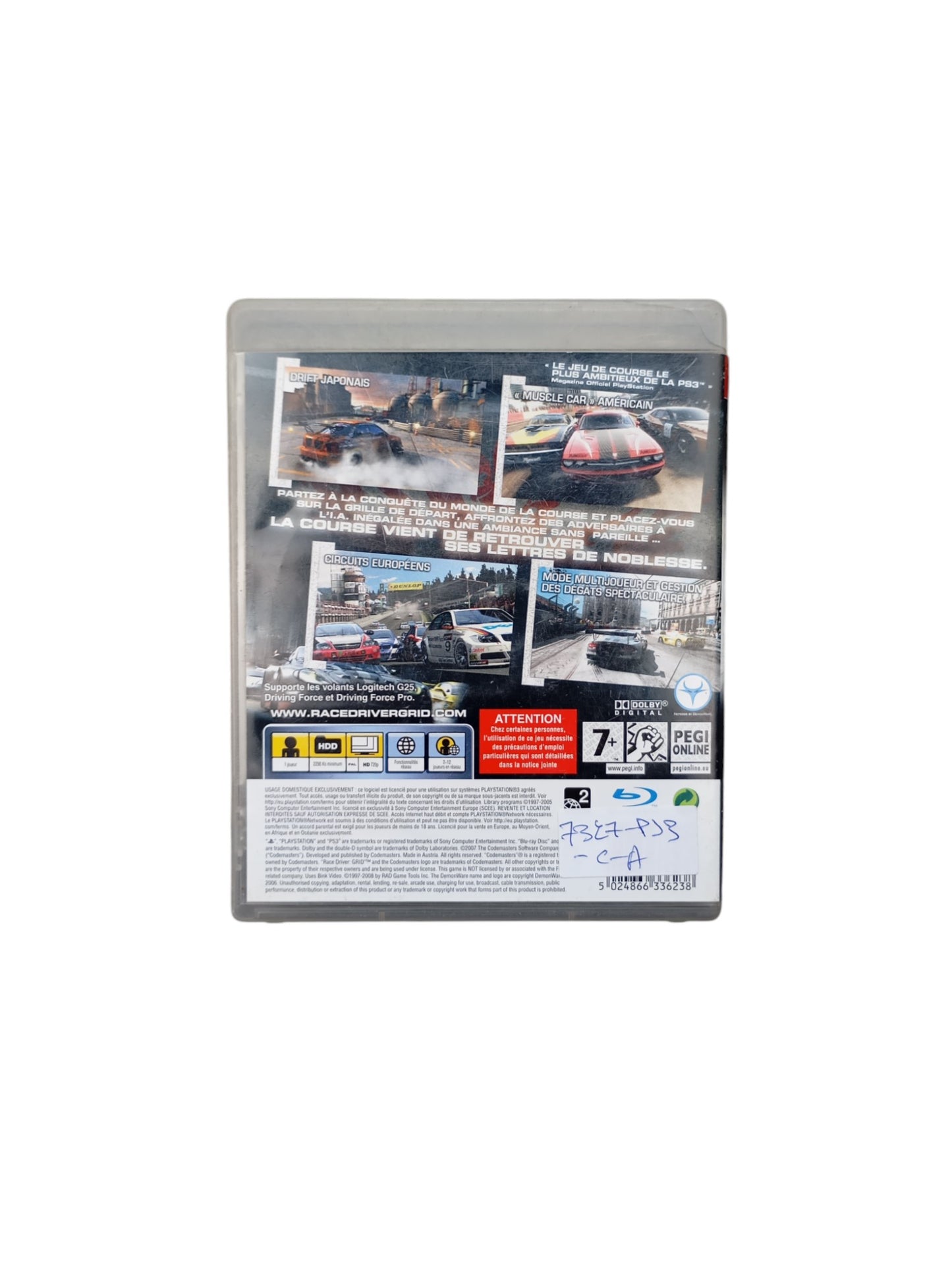 Race Driver : GRID Playstation 3 (PS3)