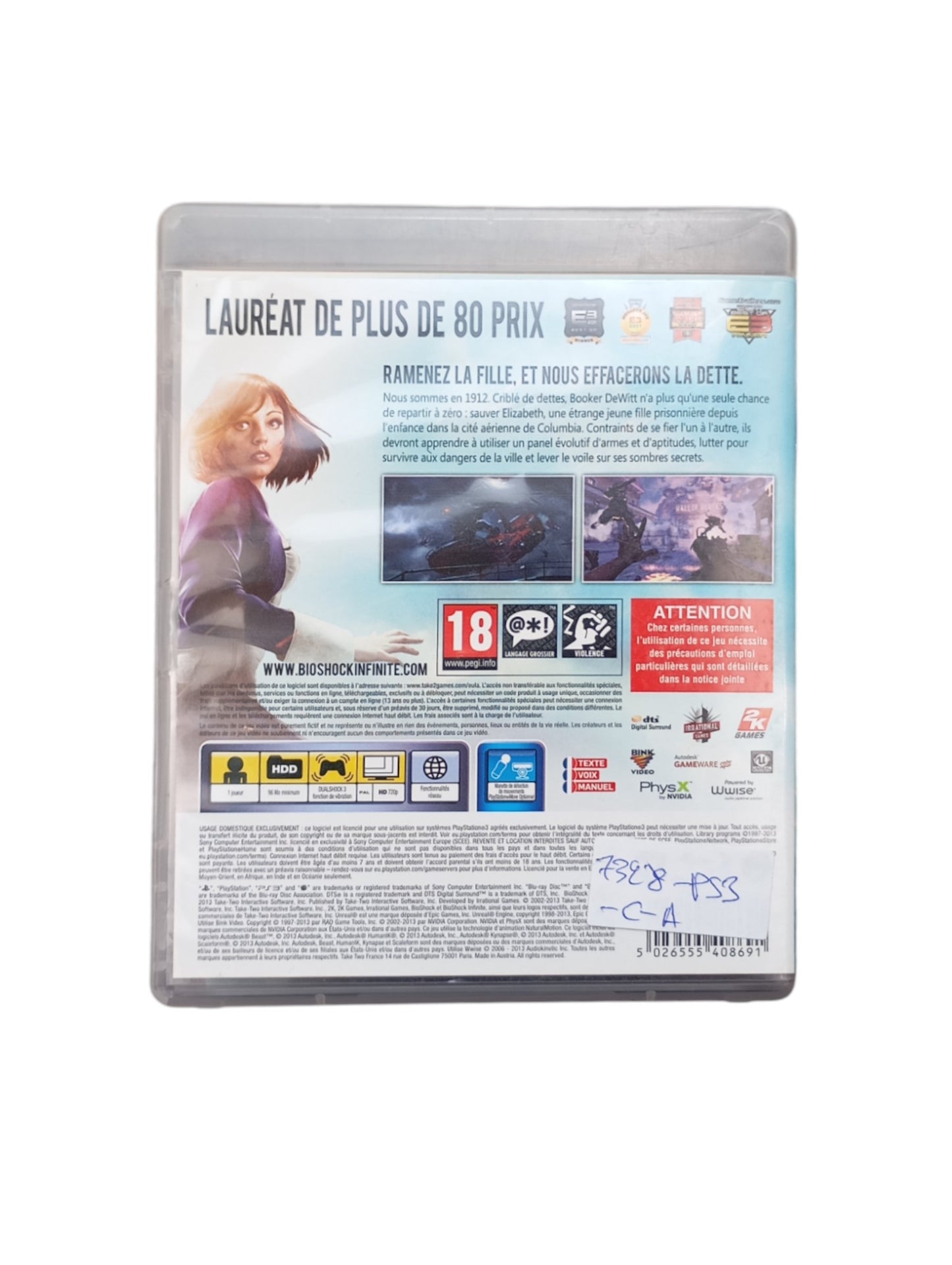 Bioshock Infinite Playstation 3 (PS3)