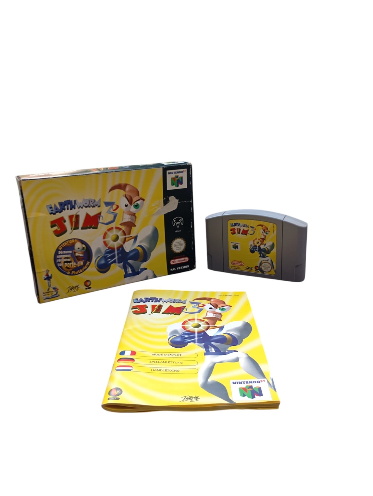 Earthworm Jim 3D Nintendo 64 (N64)