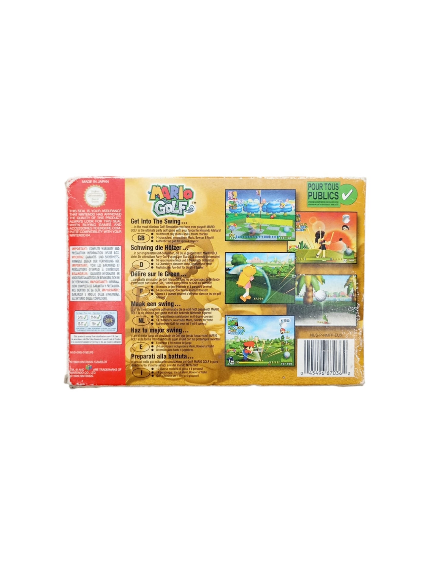 Mario Golf Nintendo 64