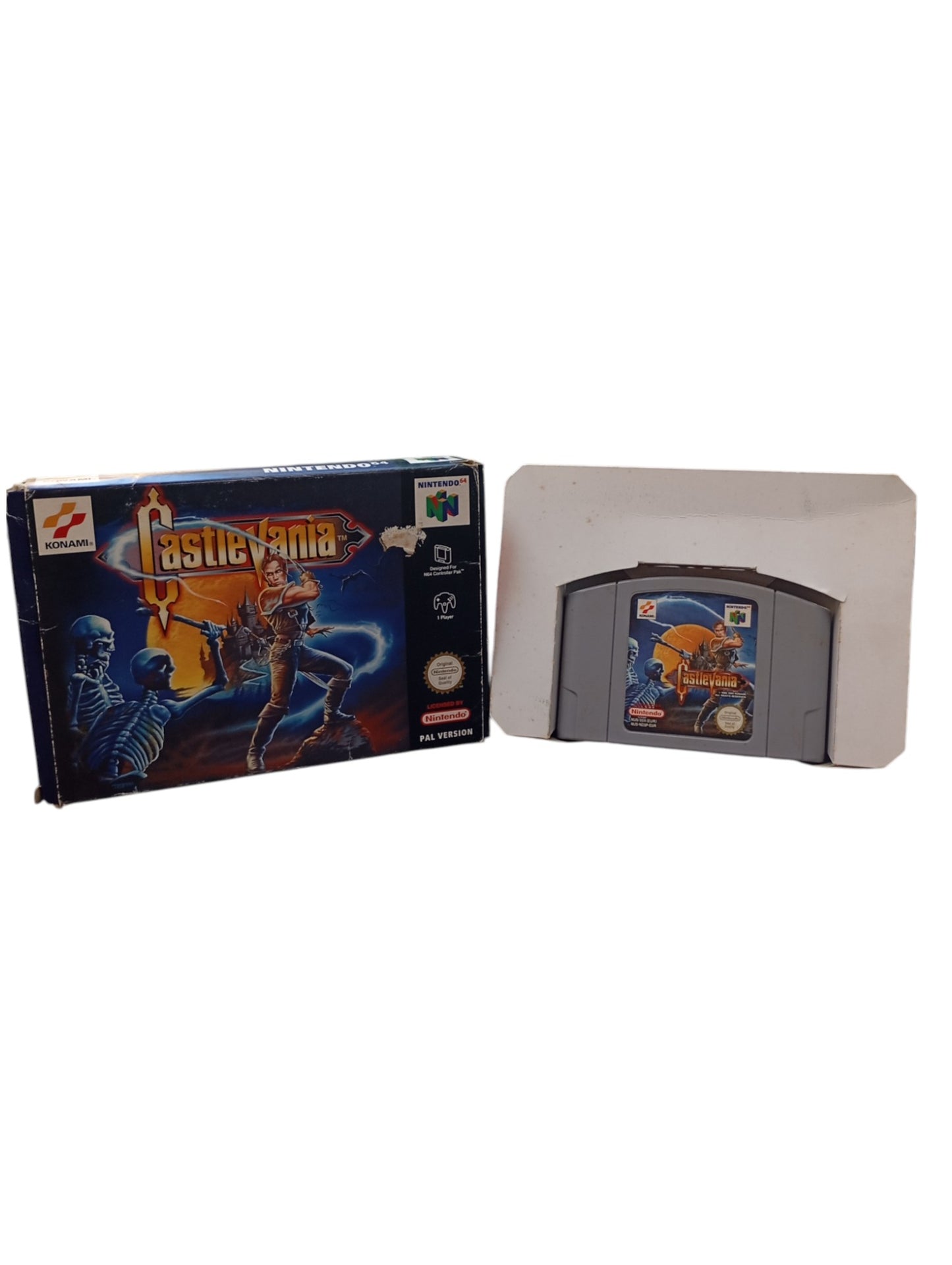 castlevania Nintendo 64 en boîte