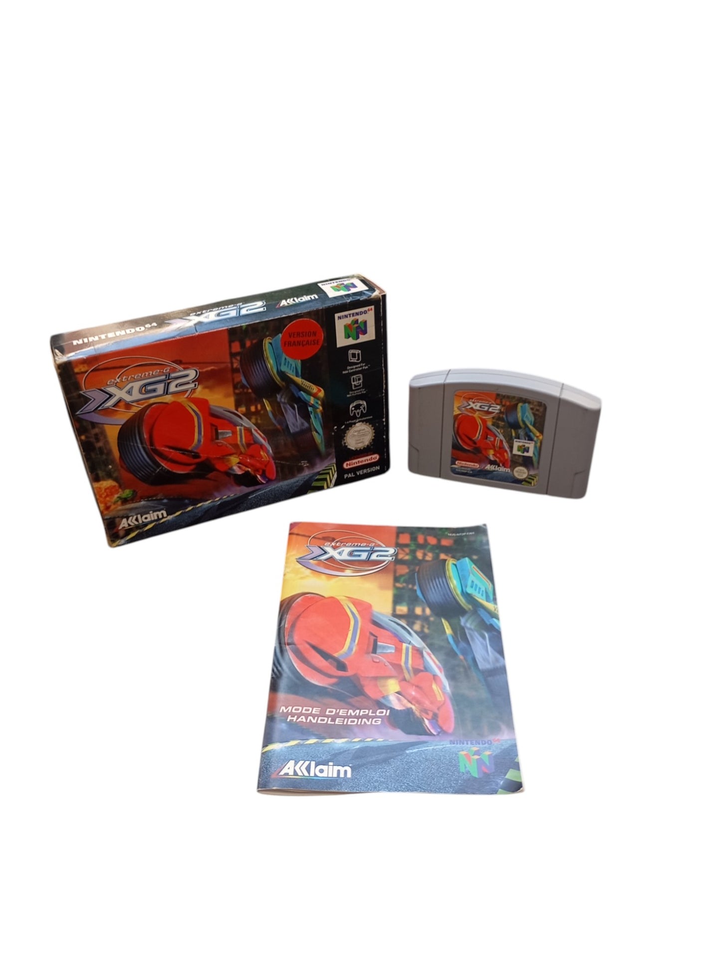 XG2 : Extreme-G en boîte Nintendo 64 (N64)