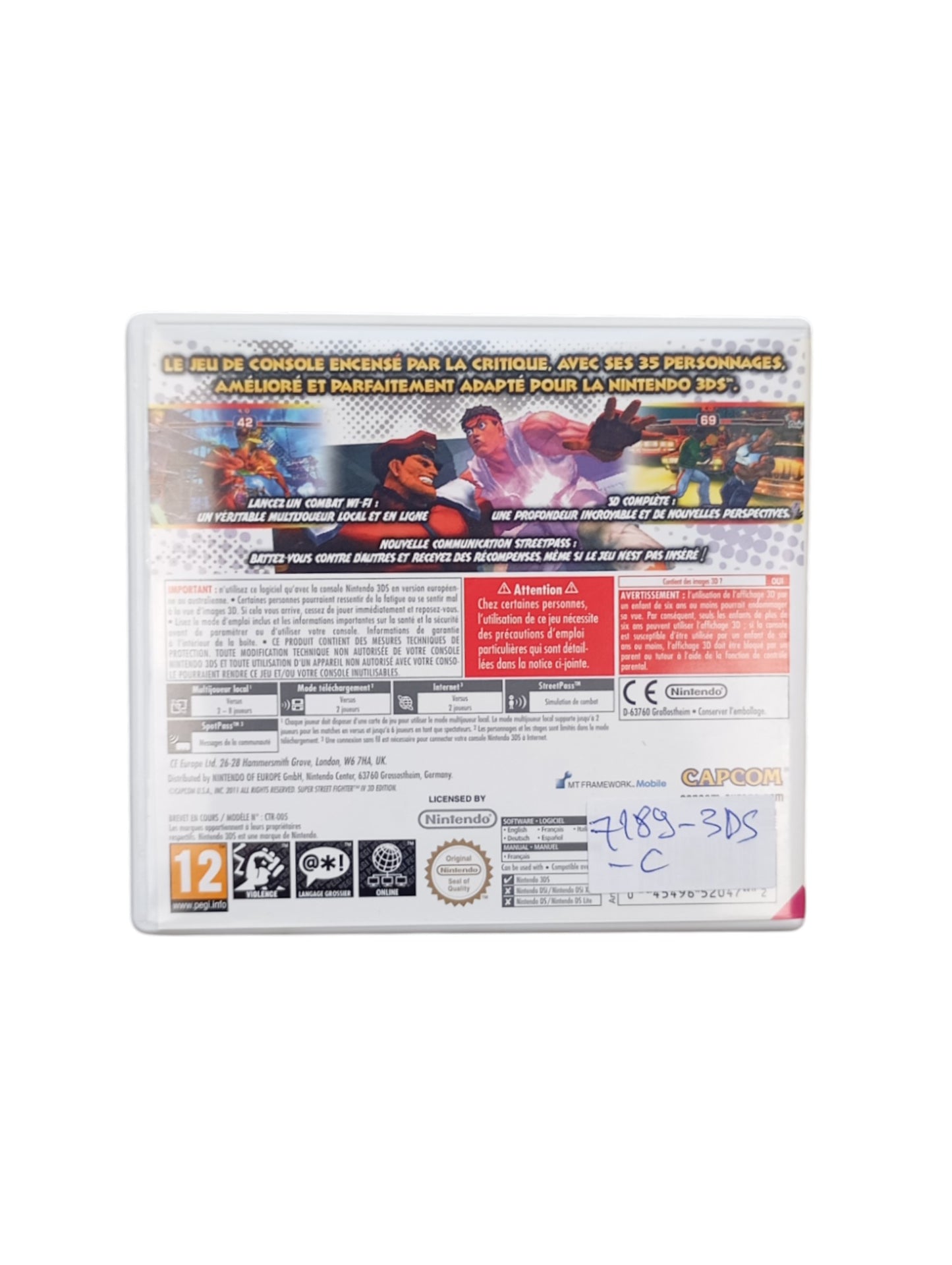 Super Street Fighter IV: 3D Edition