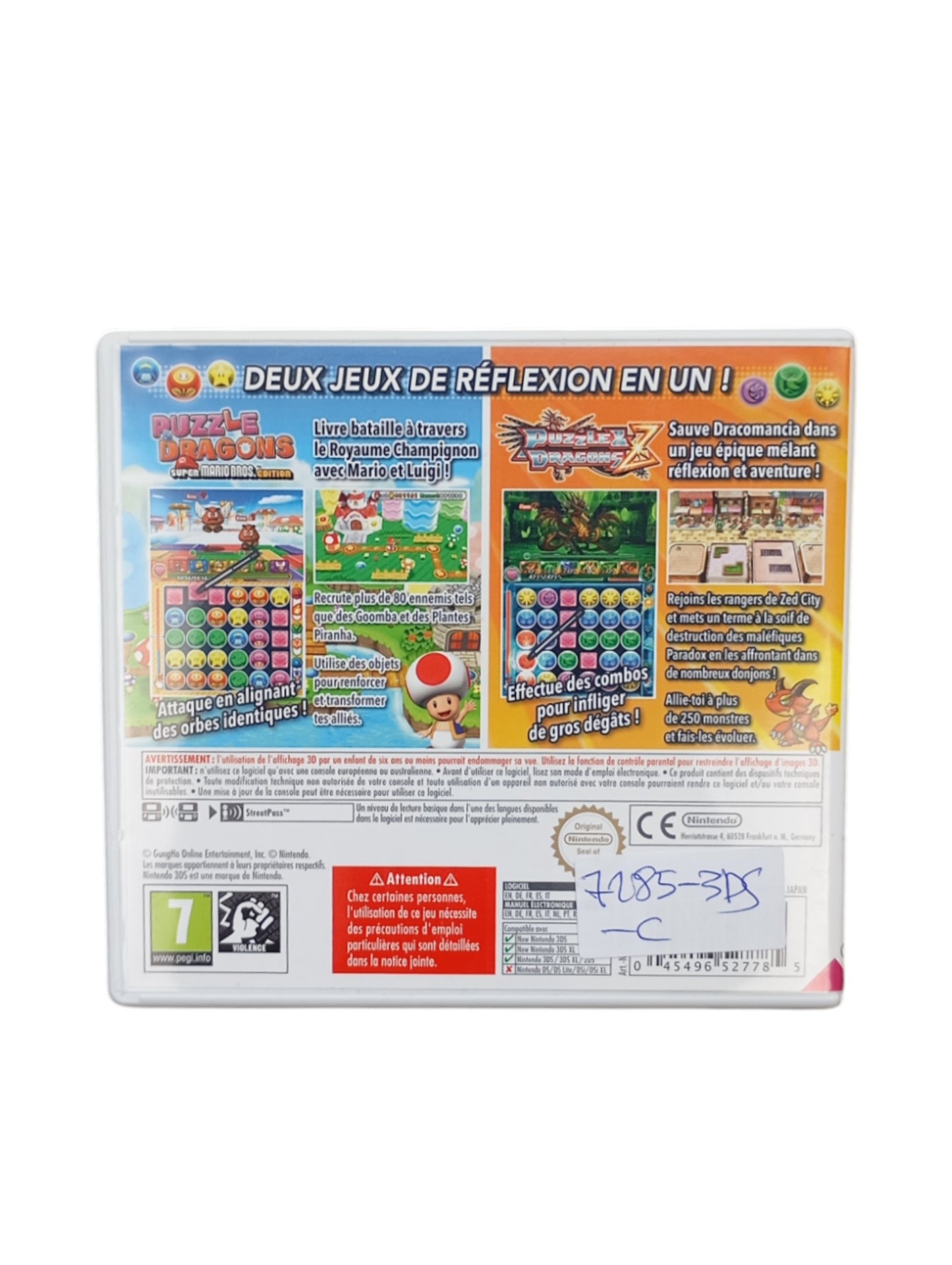 Puzzle & Dragons Super Mario Bros. Edition Nintendo 3DS