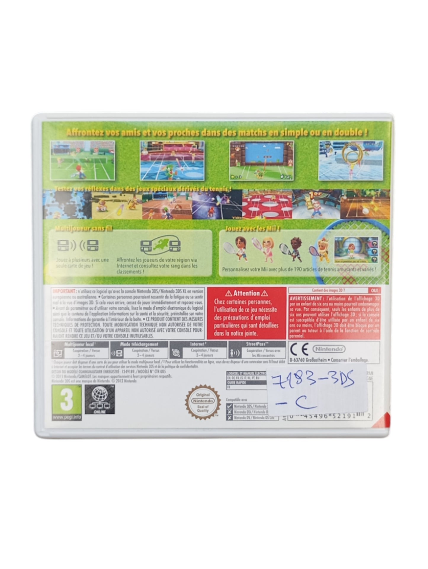 Mario Tennis Open Nintendo 3DS