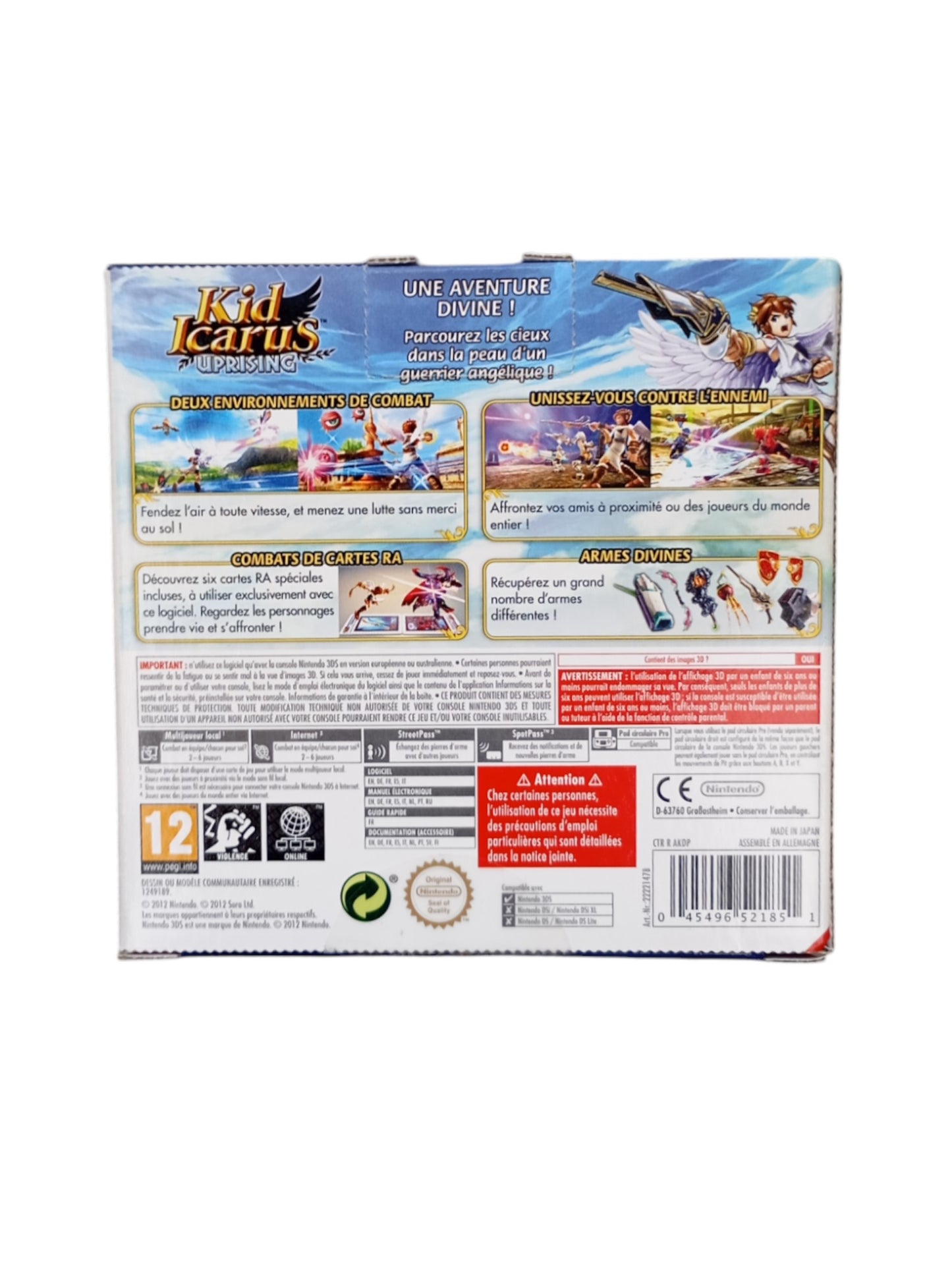 Kid Icarus Uprising Nintendo 3DS