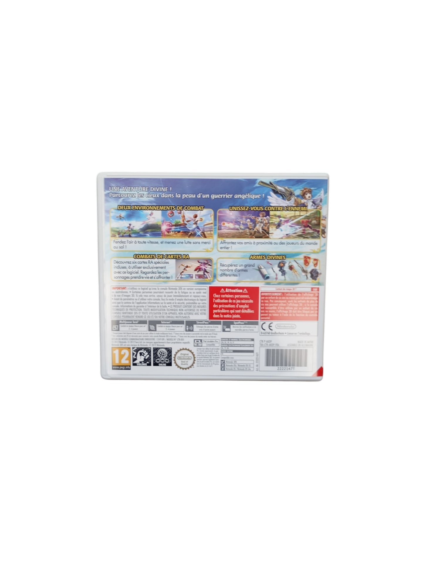 Kid Icarus Uprising Nintendo 3DS