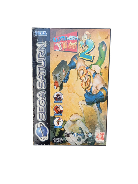 Earthworm Jim 2 Sega Saturn