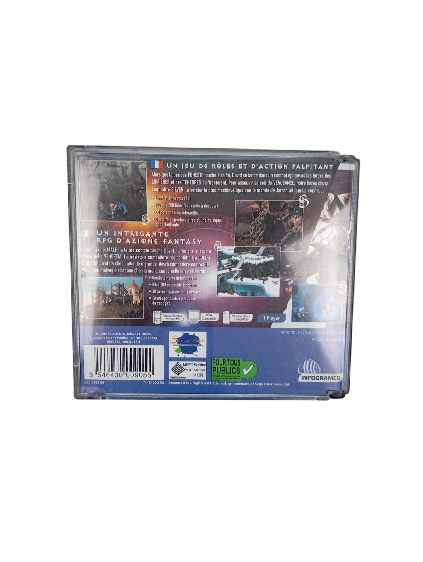 Silver – Sega Dreamcast Complet