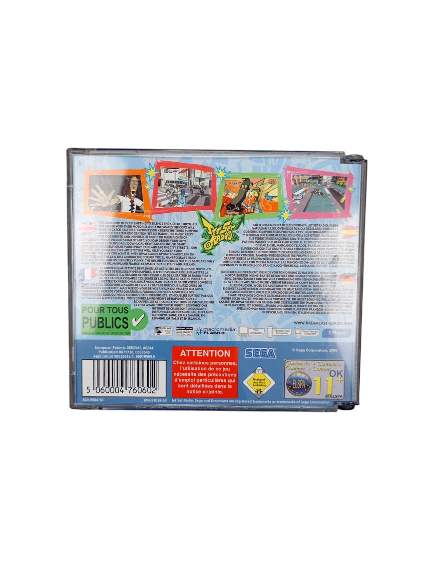 Jet Set Radio – Sega Dreamcast (complet)