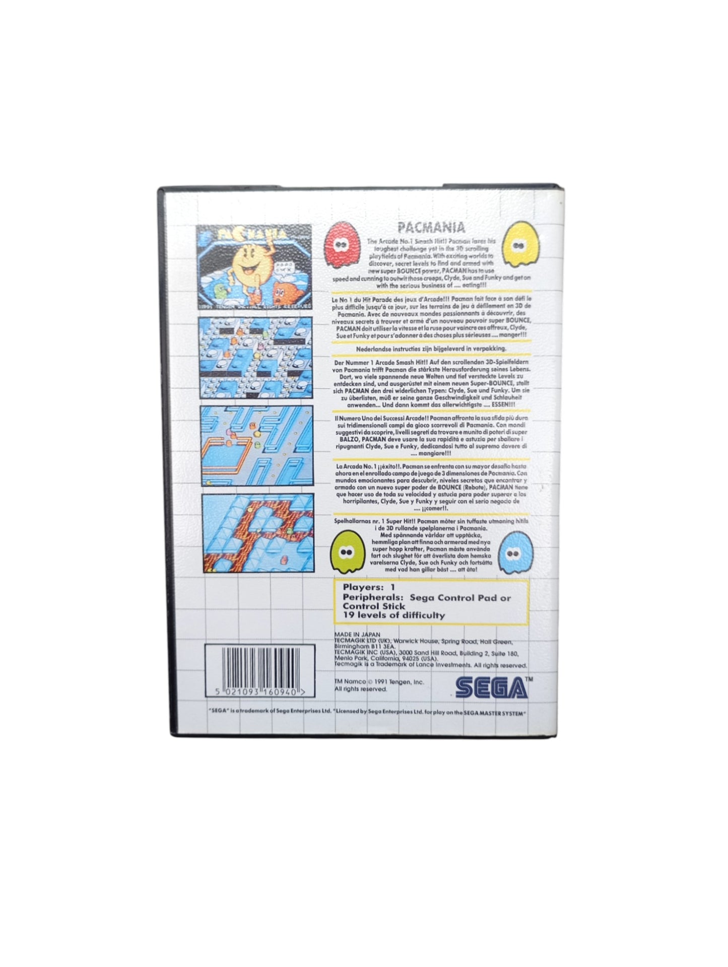 Pac-Mania Master System