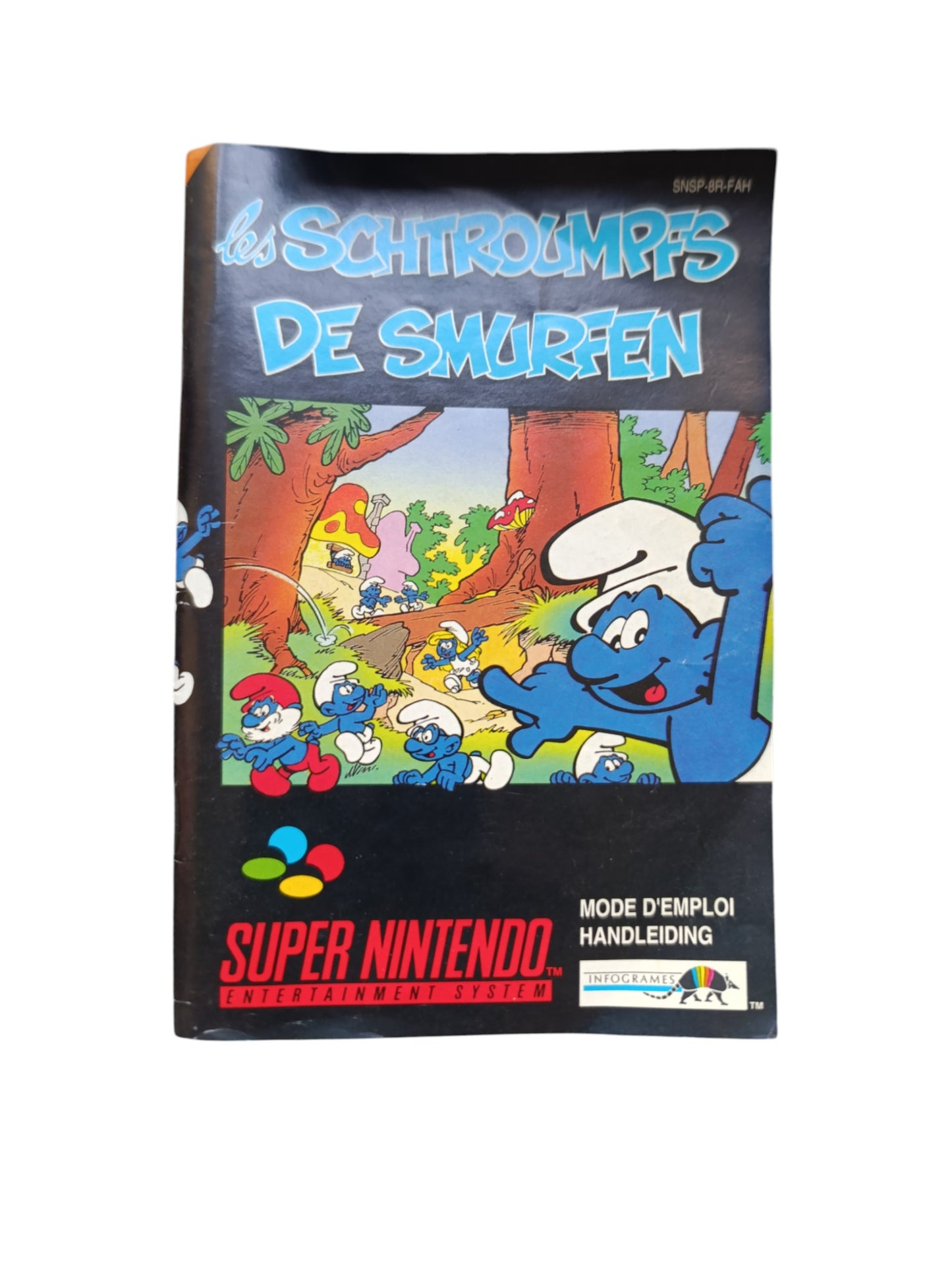 Les Schtroumpfs – Super Nintendo (SNES) Complet
