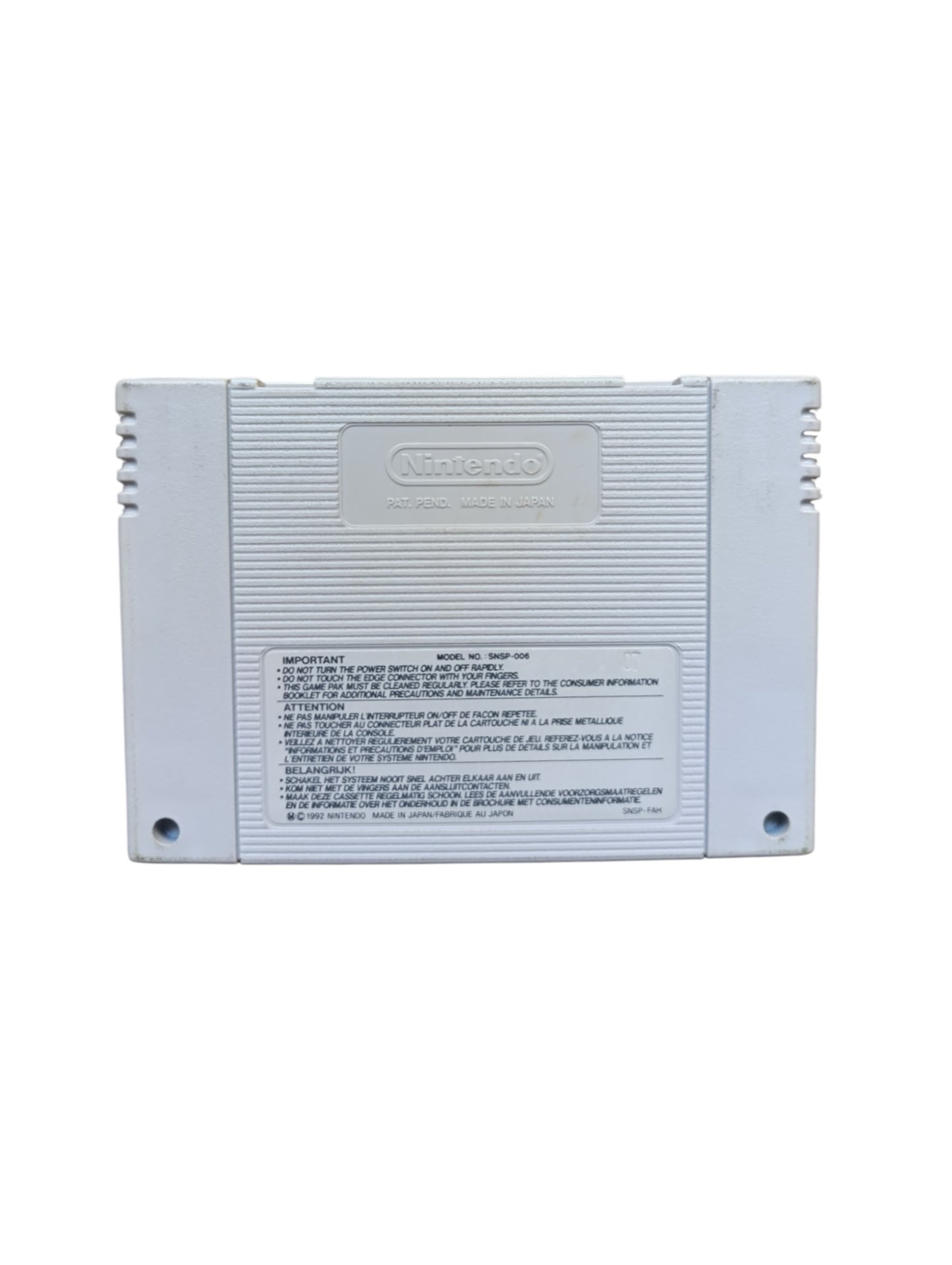 Super Tennis Super Nintendo (SNES)