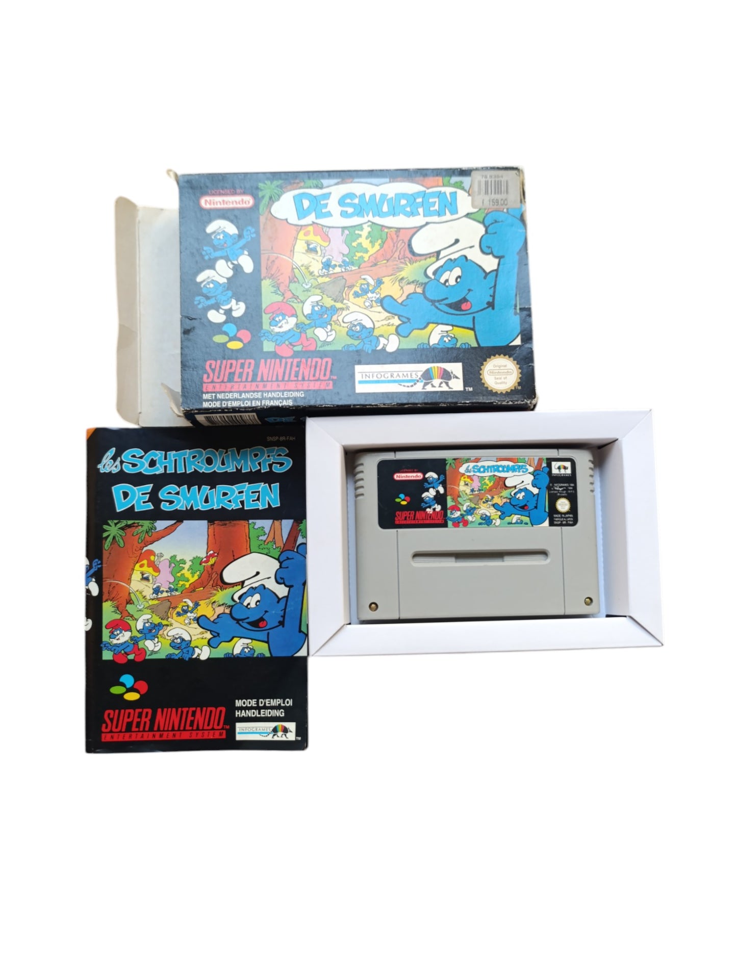 Les Schtroumpfs – Super Nintendo (SNES) Complet