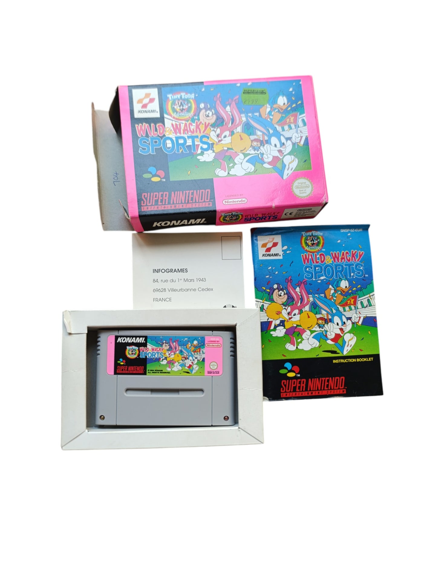 Wild Wacky Sports Super Nintendo (SNES)