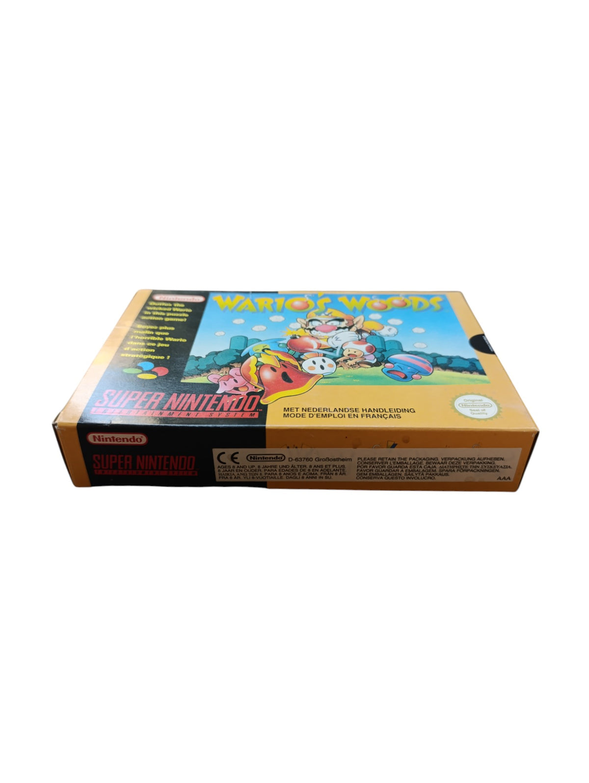 Wario's Woods Super Nintendo (SNES)
