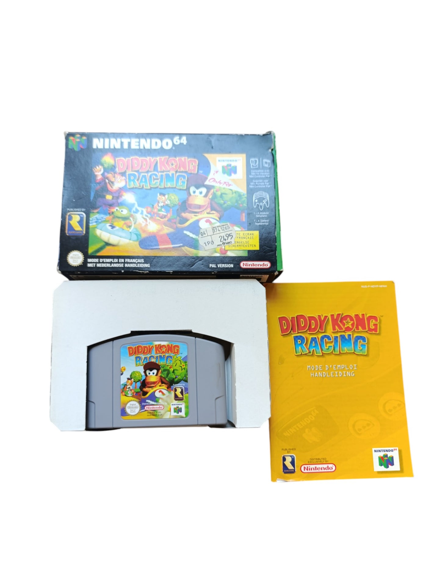 Diddy Kong Racing en boîte FRA