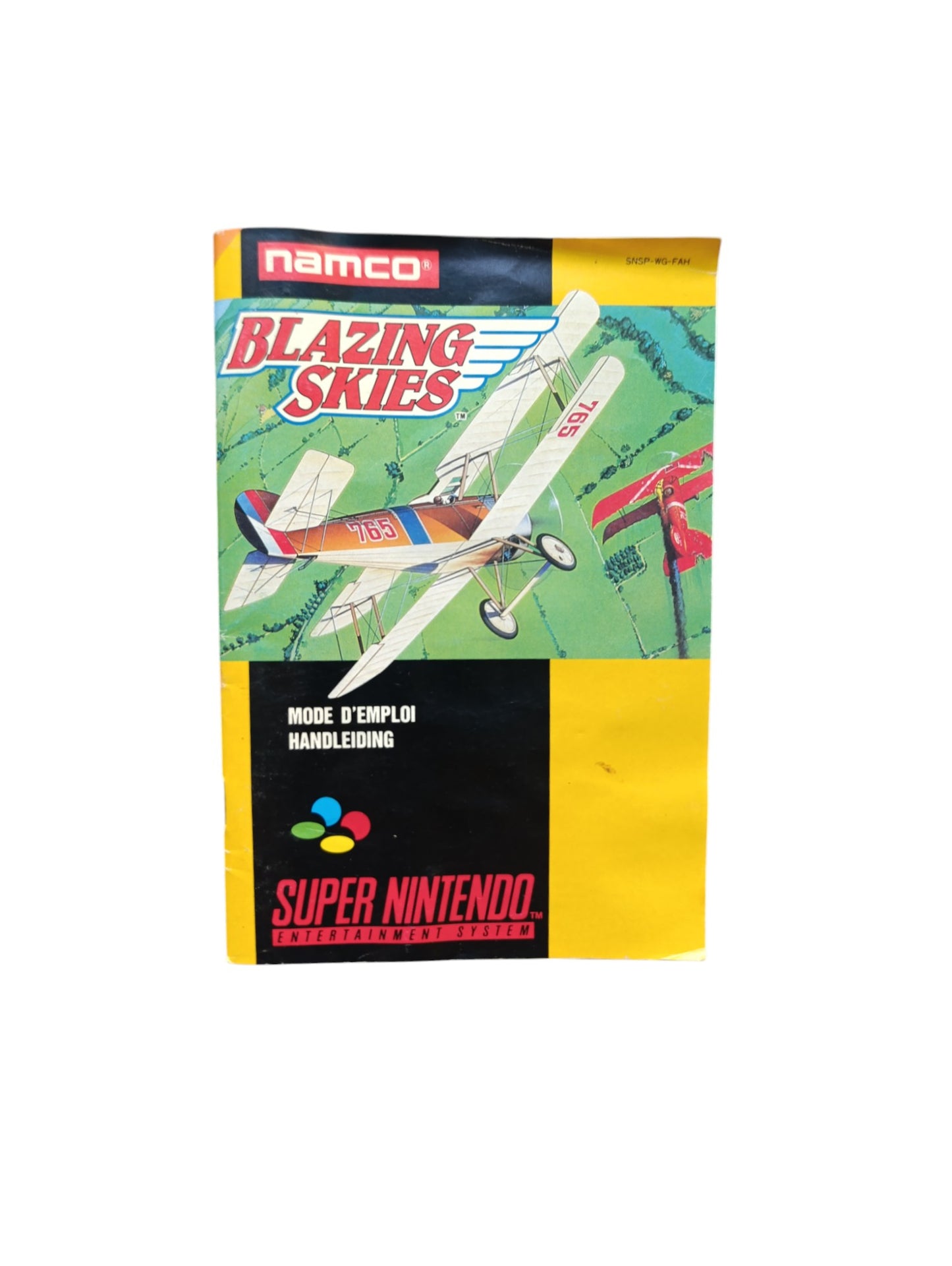 Blazing Skies Super Nintendo (SNES)