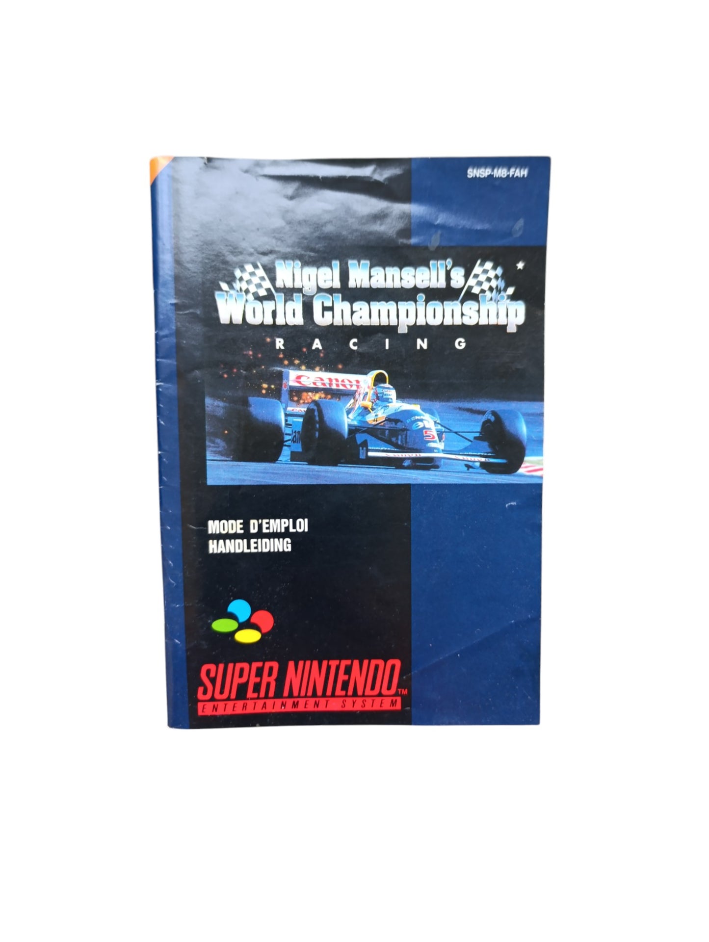 Nigel Mansell’s World Championship Racing – Super Nintendo (SNES)