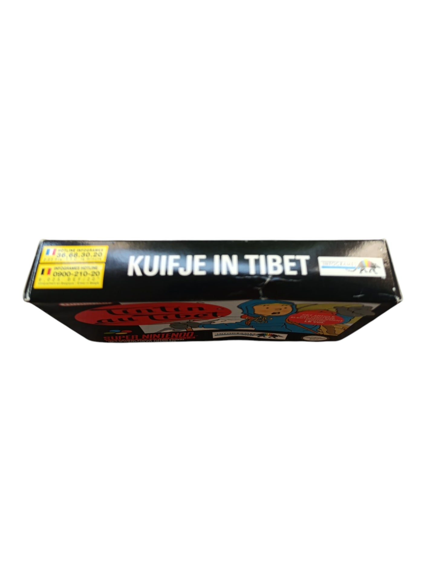 Tintin au Tibet Super Nintendo (SNES) complet