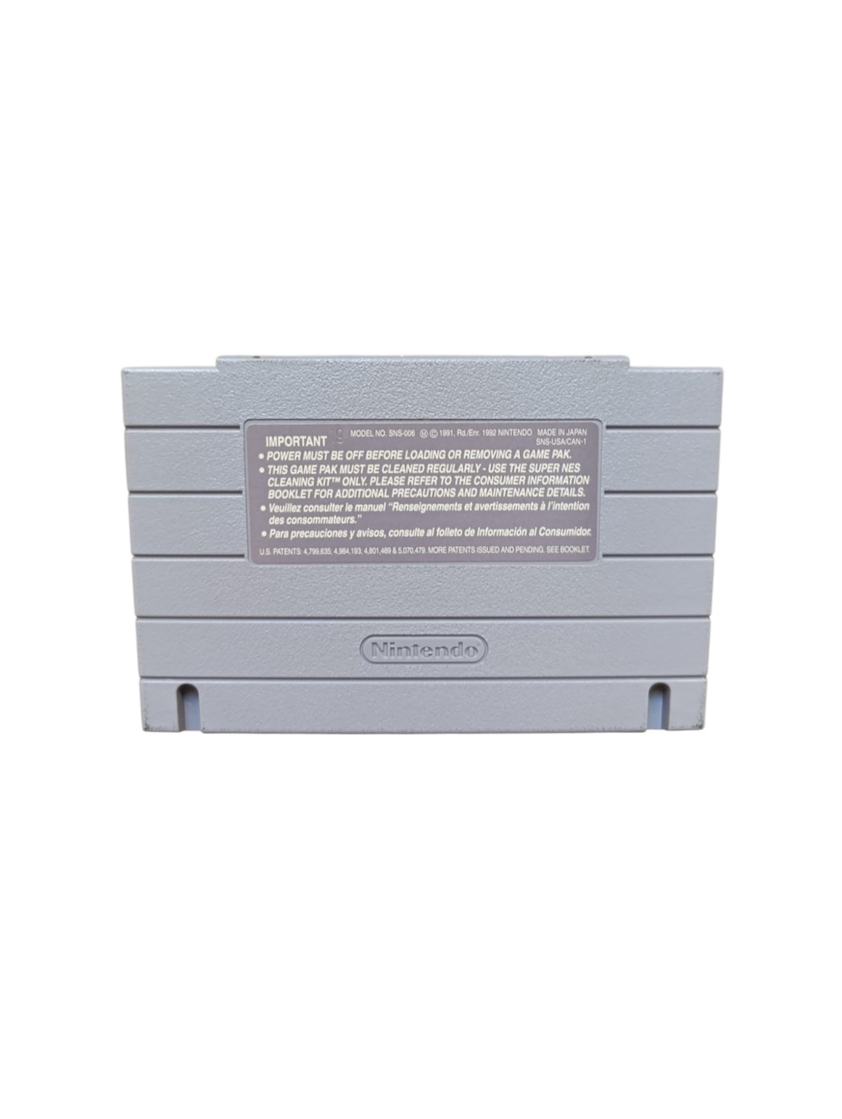 Battle Grand Prix (version US) – Super Nintendo (SNES)