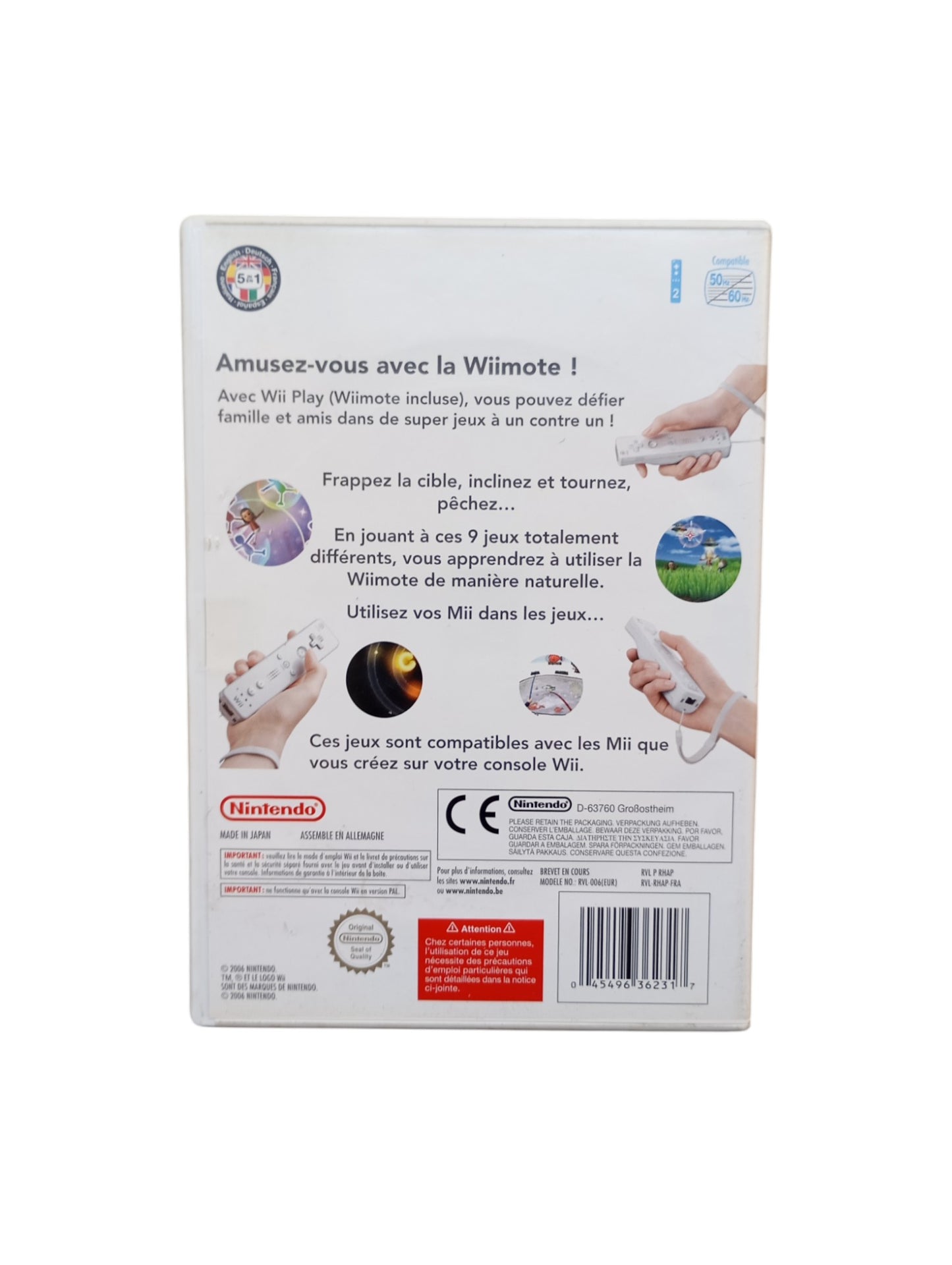 Wii Play – Nintendo Wii (complet)